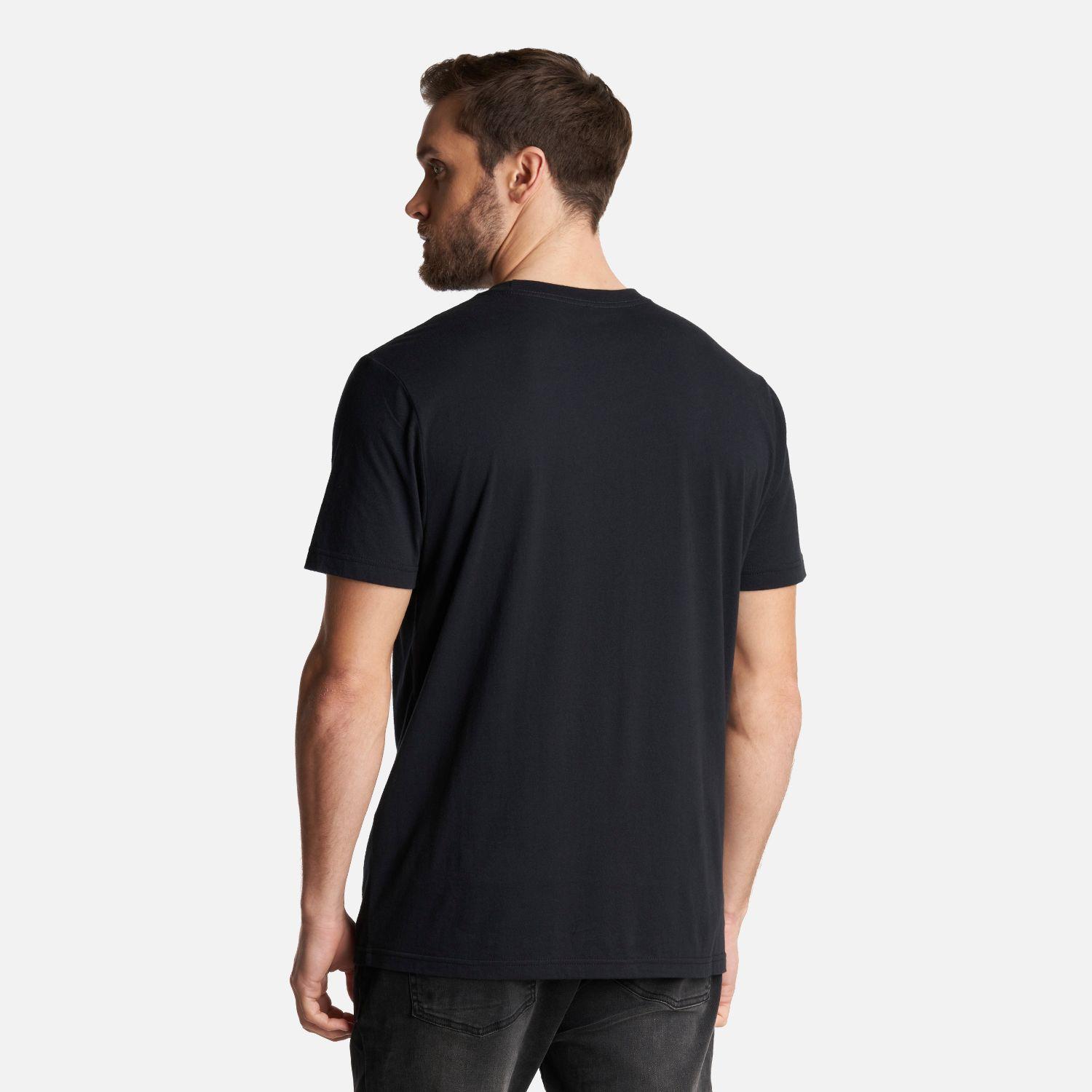 Polera Hombre Ulmo T-Shirt Negro Lippi V24-3