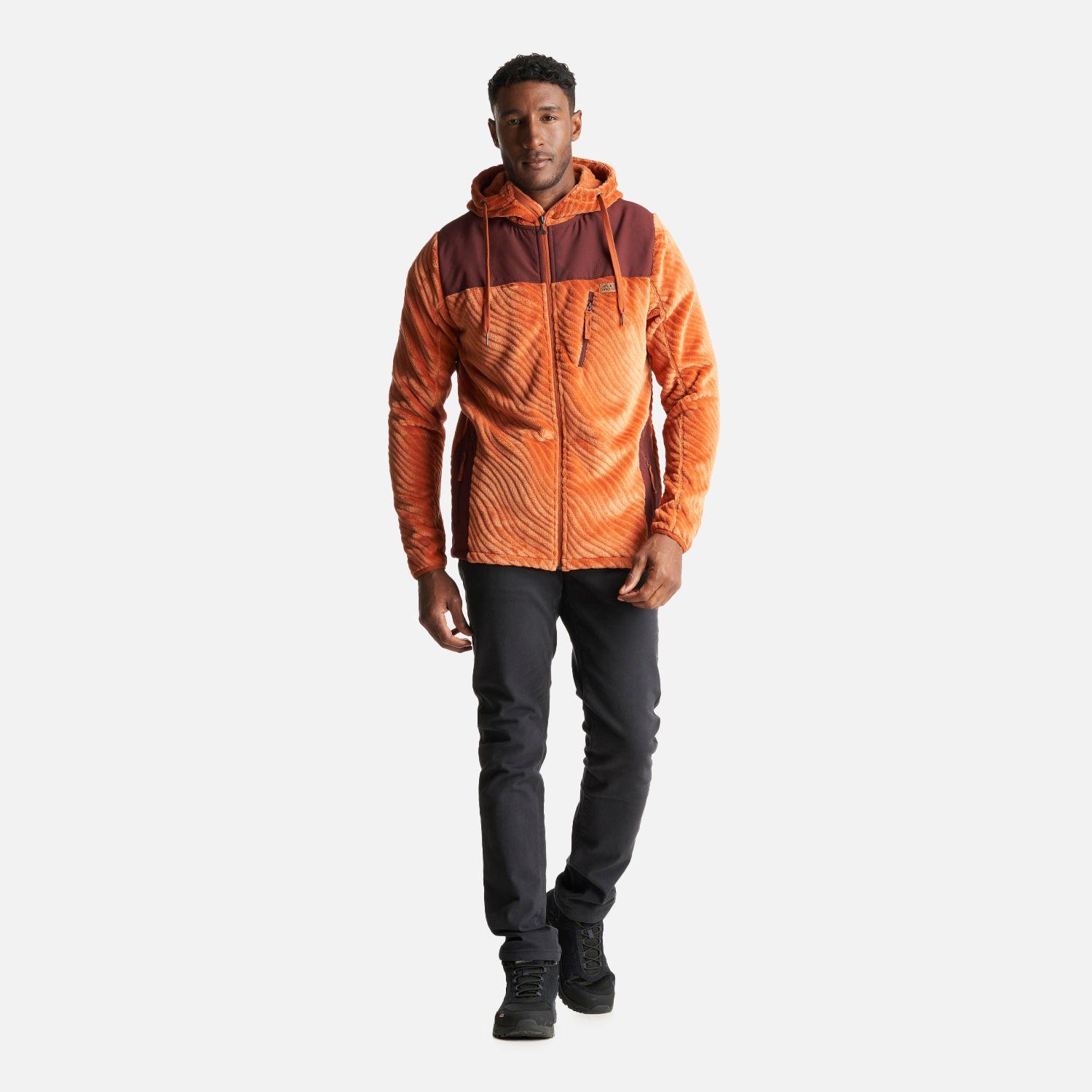 Chaqueta Hombre Polaroid Naranjo Oscuro Haka Honu-7
