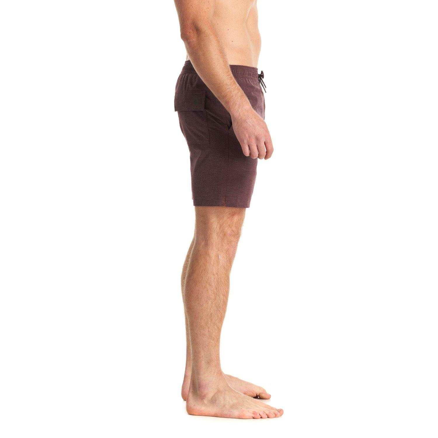 Short Hombre Tides Swimwear Vino Melange Lippi-3