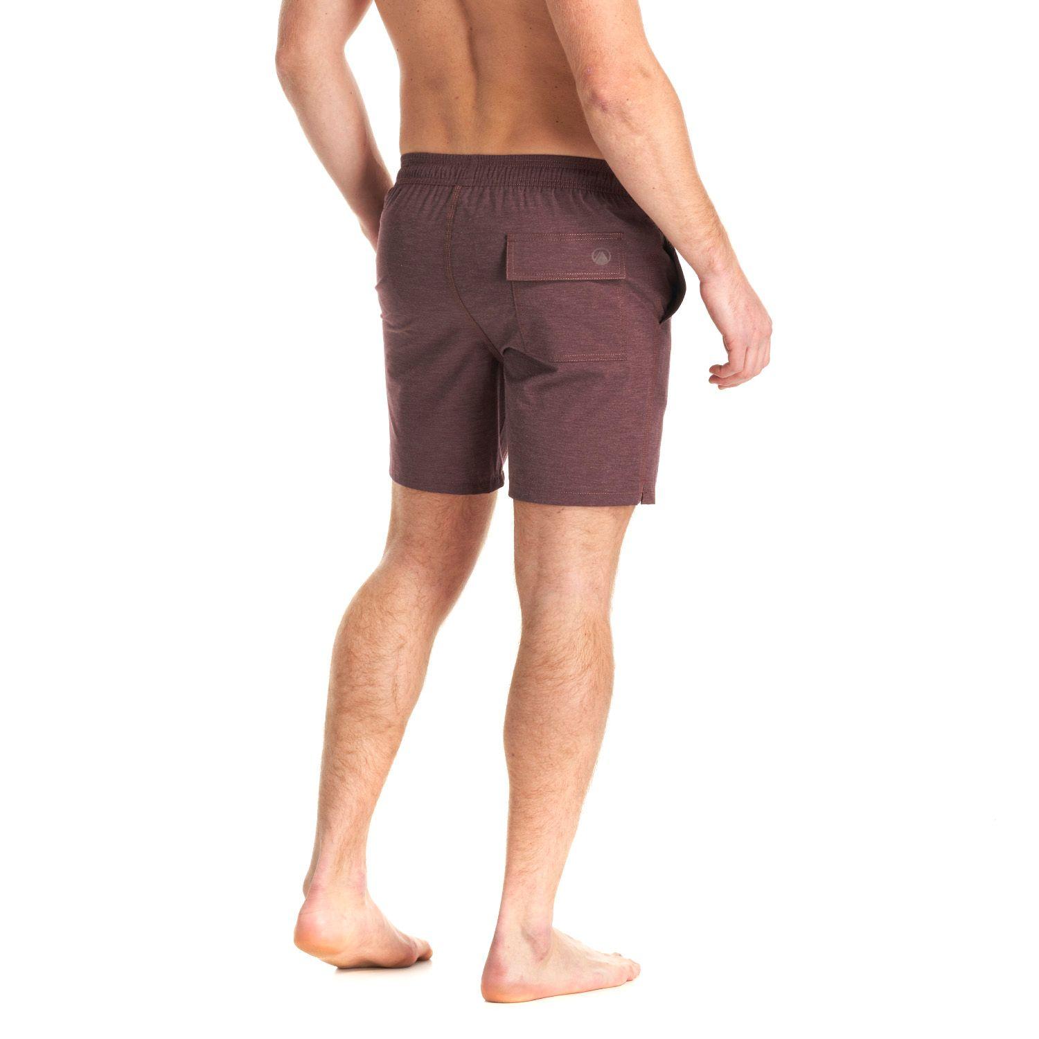 Short Hombre Tides Swimwear Vino Melange Lippi-4
