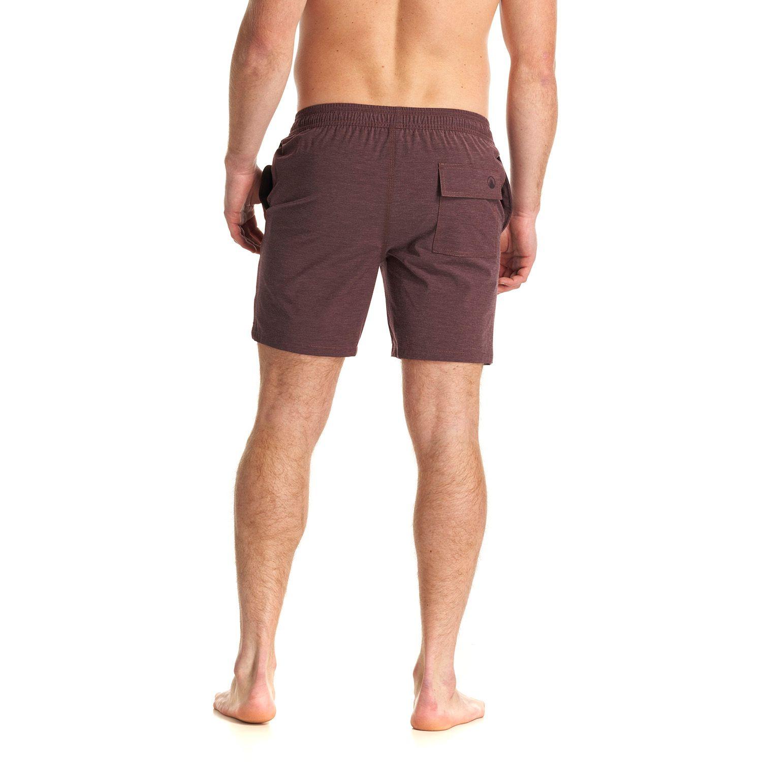 Short Hombre Tides Swimwear Vino Melange Lippi-5