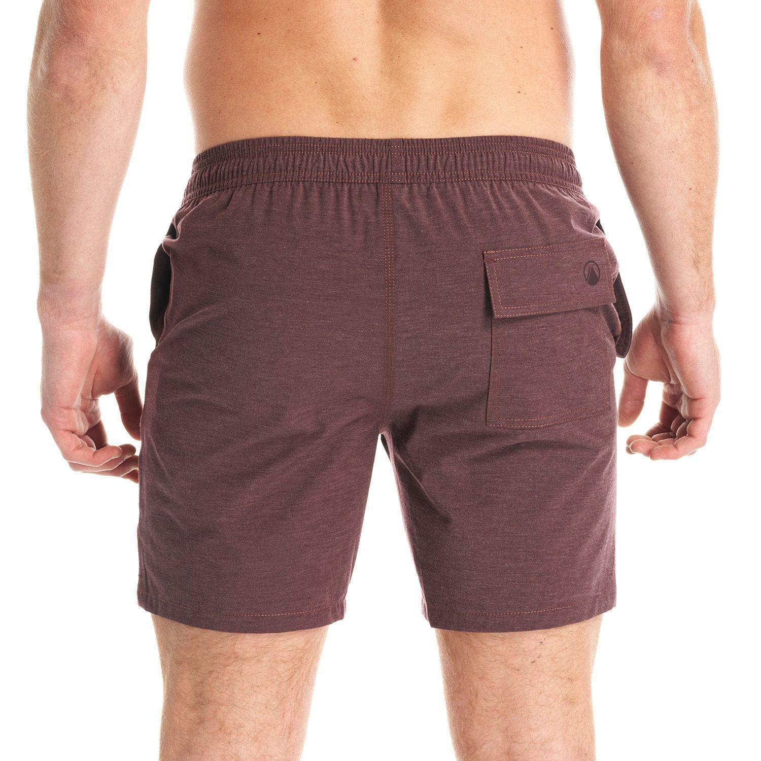 Short Hombre Tides Swimwear Vino Melange Lippi-7