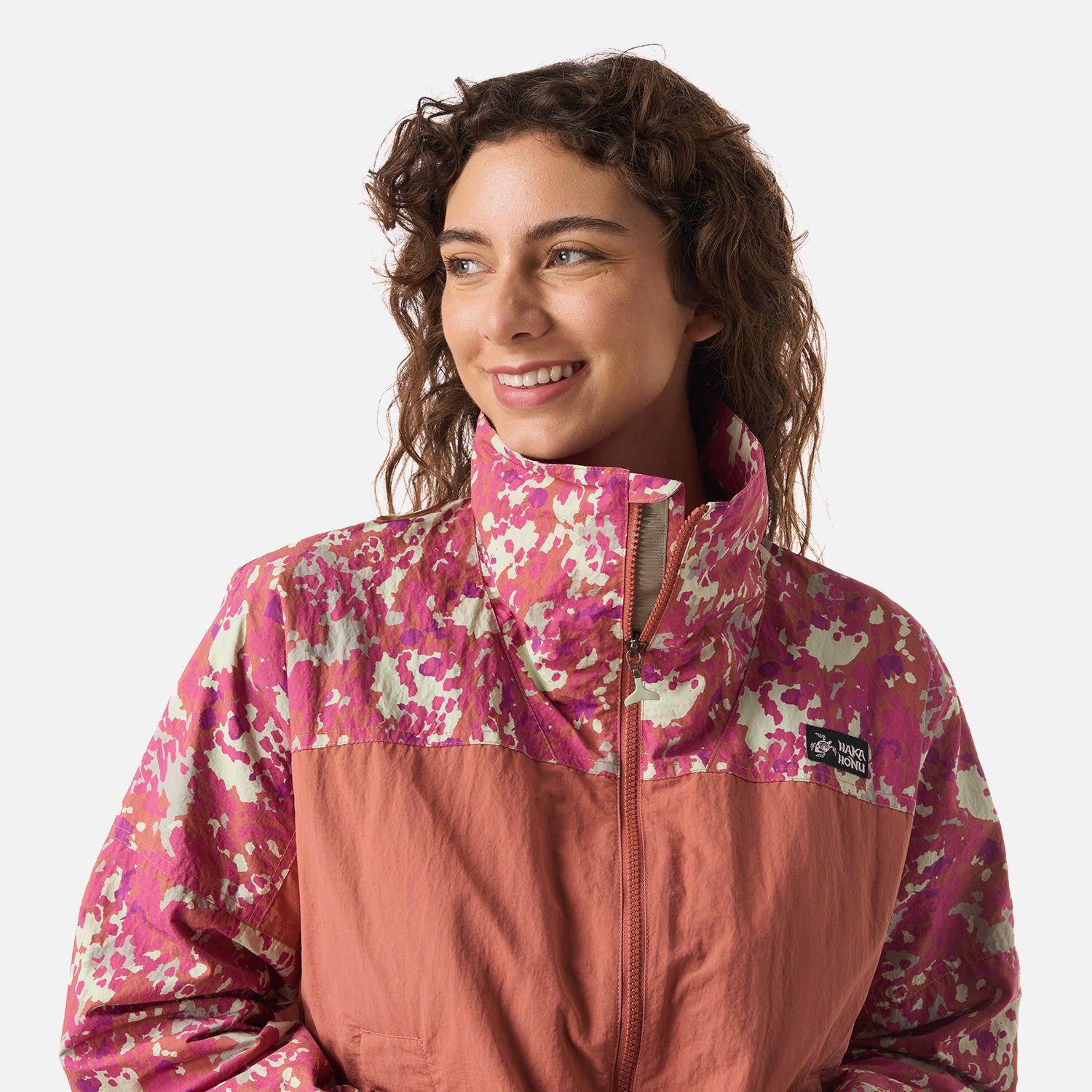 Chaqueta Mujer Hija Del Viento Terracota Claro Haka Honu V26-3