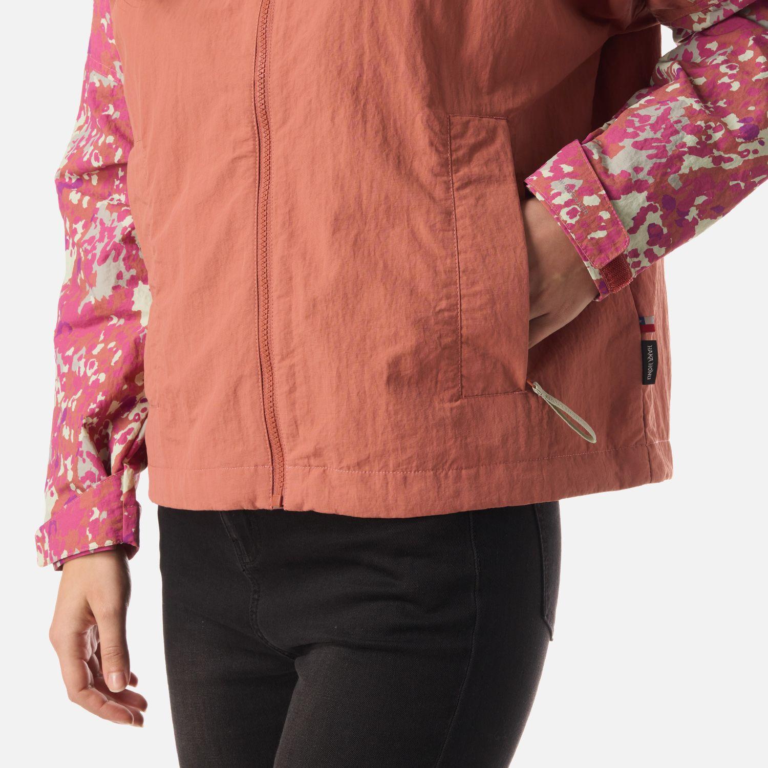 Chaqueta Mujer Hija Del Viento Terracota Claro Haka Honu V26-4