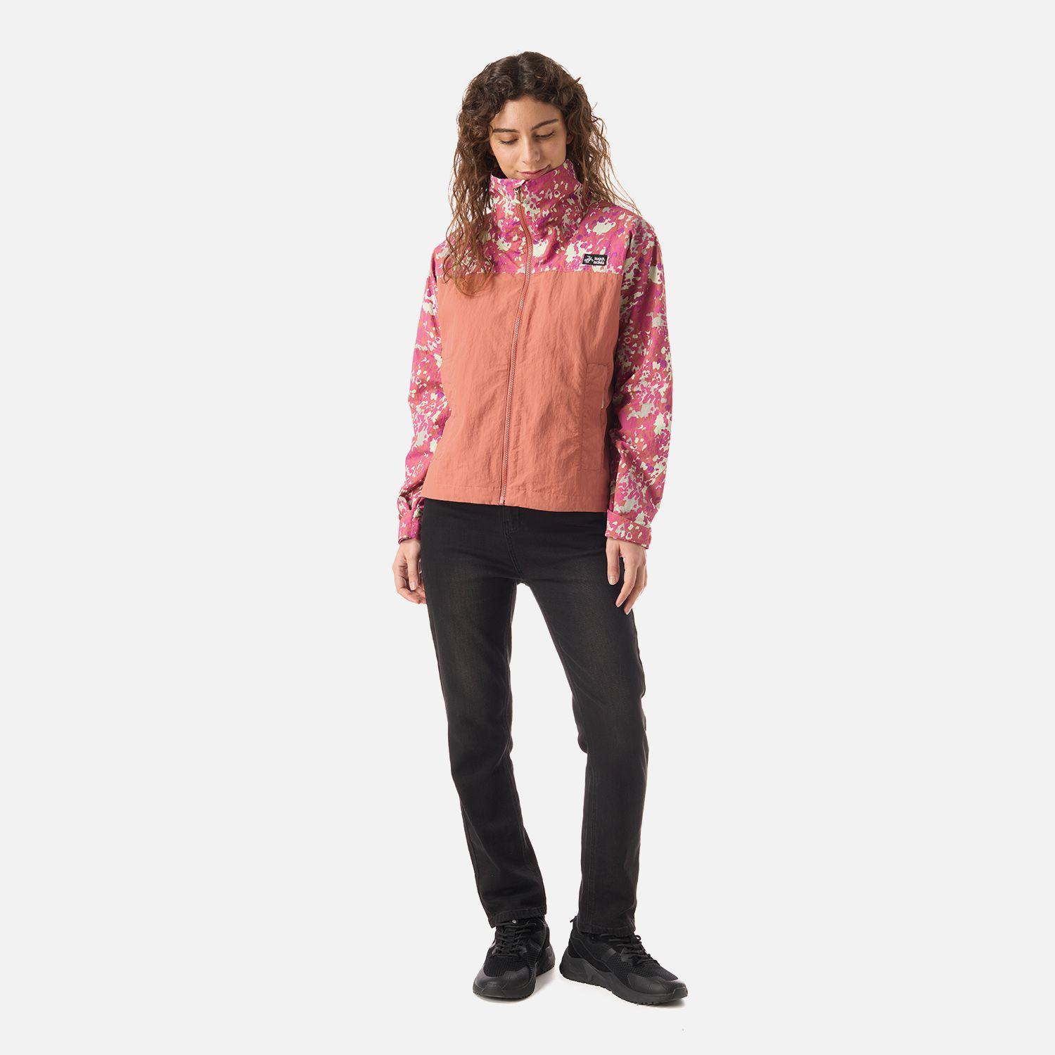 Chaqueta Mujer Hija Del Viento Terracota Claro Haka Honu V26-6