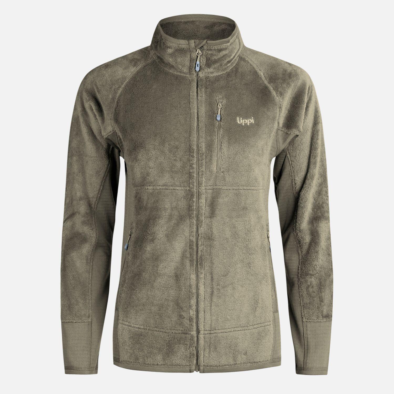 Poleron Mujer Numan Shaggy-Pro Jacket Laurel Lippi I23-0