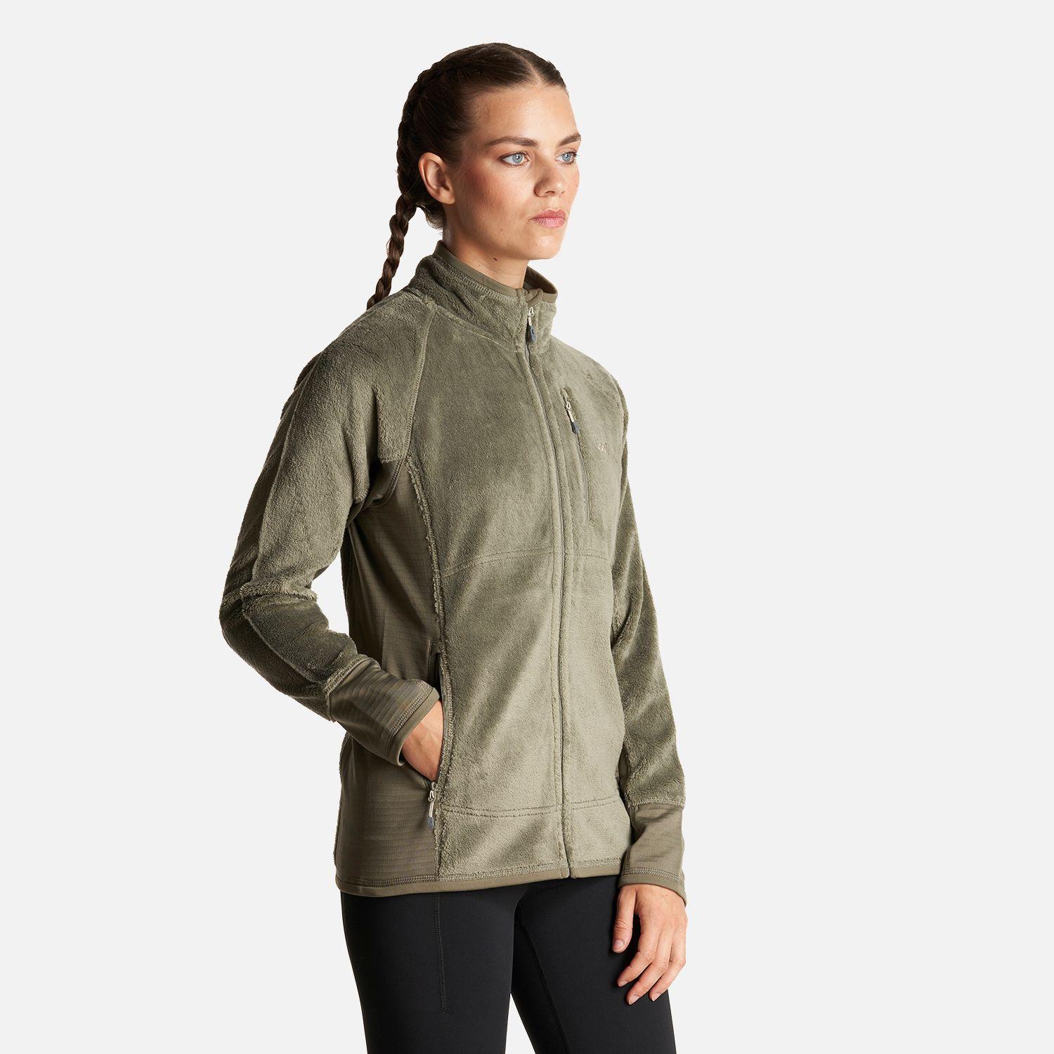 Poleron Mujer Numan Shaggy-Pro Jacket Laurel Lippi I23-2
