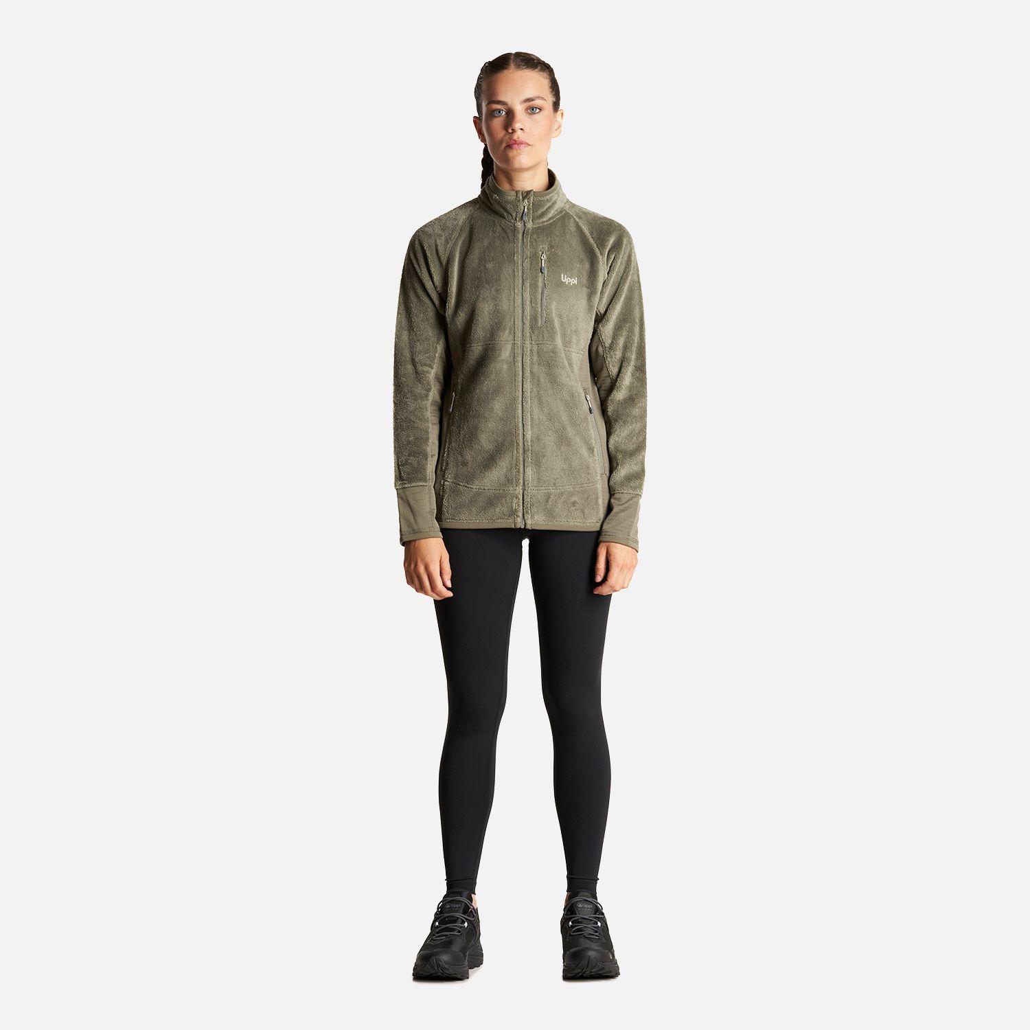 Poleron Mujer Numan Shaggy-Pro Jacket Laurel Lippi I23-6