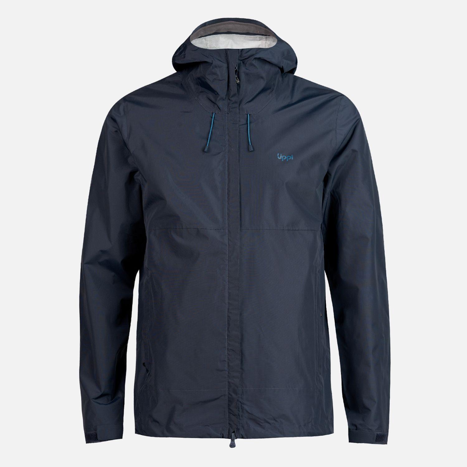 Chaqueta Hombre Shield B-Dry Hoody Jacket Azul Piedra Lippi-0