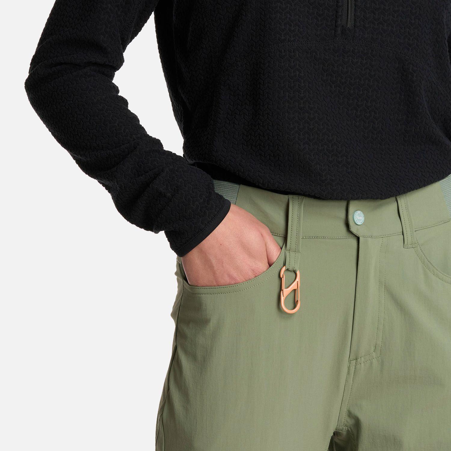 Pantalón Mujer Lennox QDry Mix2 Pants Jade Oscuro Lippi I25-3
