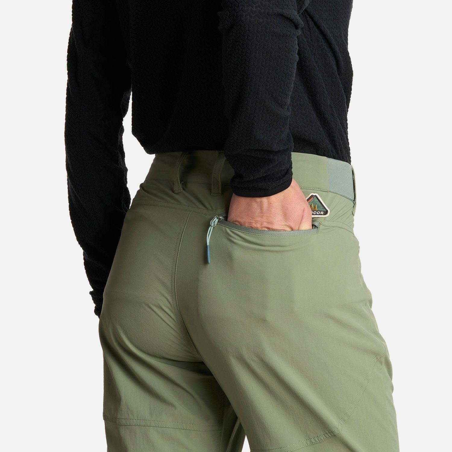 Pantalón Mujer Lennox QDry Mix2 Pants Jade Oscuro Lippi I25-6