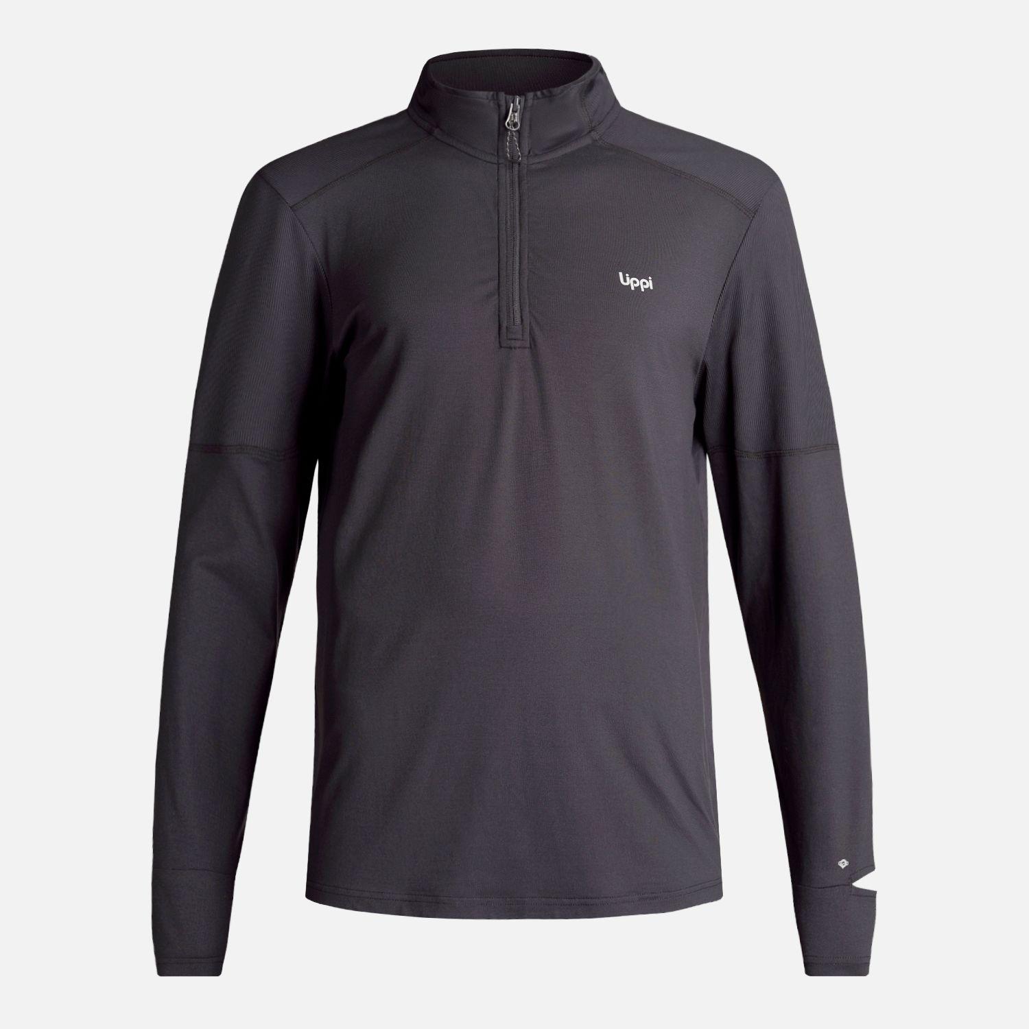 Poleron Hombre Puerto Trucco 14 Zip Grafito Lippi V24-0