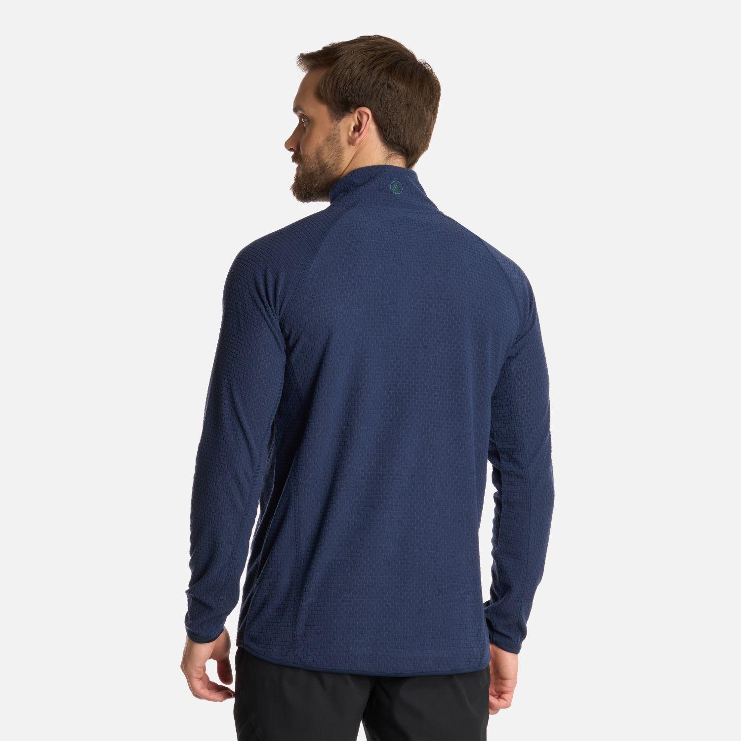 Polerón Hombre Jacaranda Nano-F 14 Zip Azul Lippi I25-2