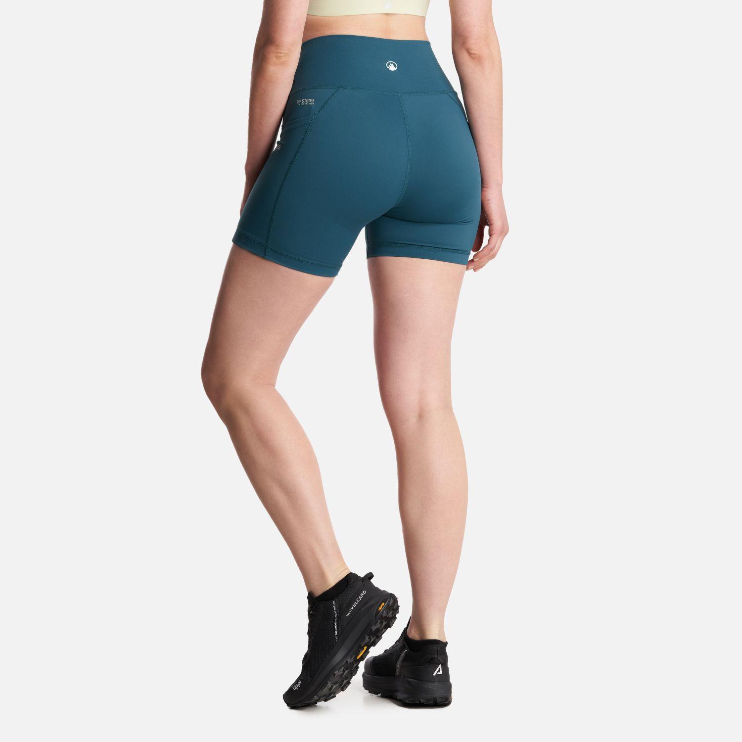 Calza Mujer  In-Action Sport Short Leggings Petroleo Lippi-3