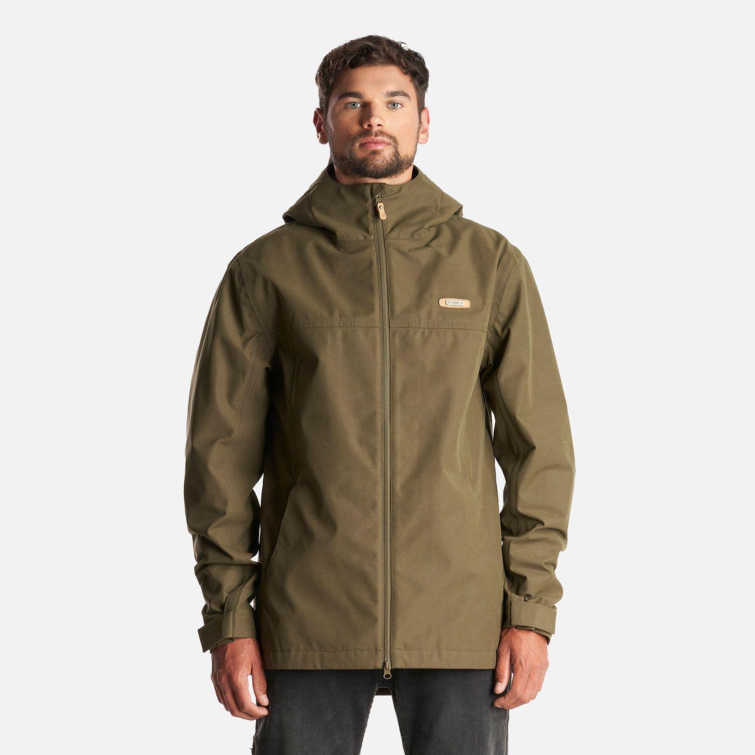Chaqueta Hombre Citizen Warm B-Dry Hoody Jacket Verde Militar Lippi-1
