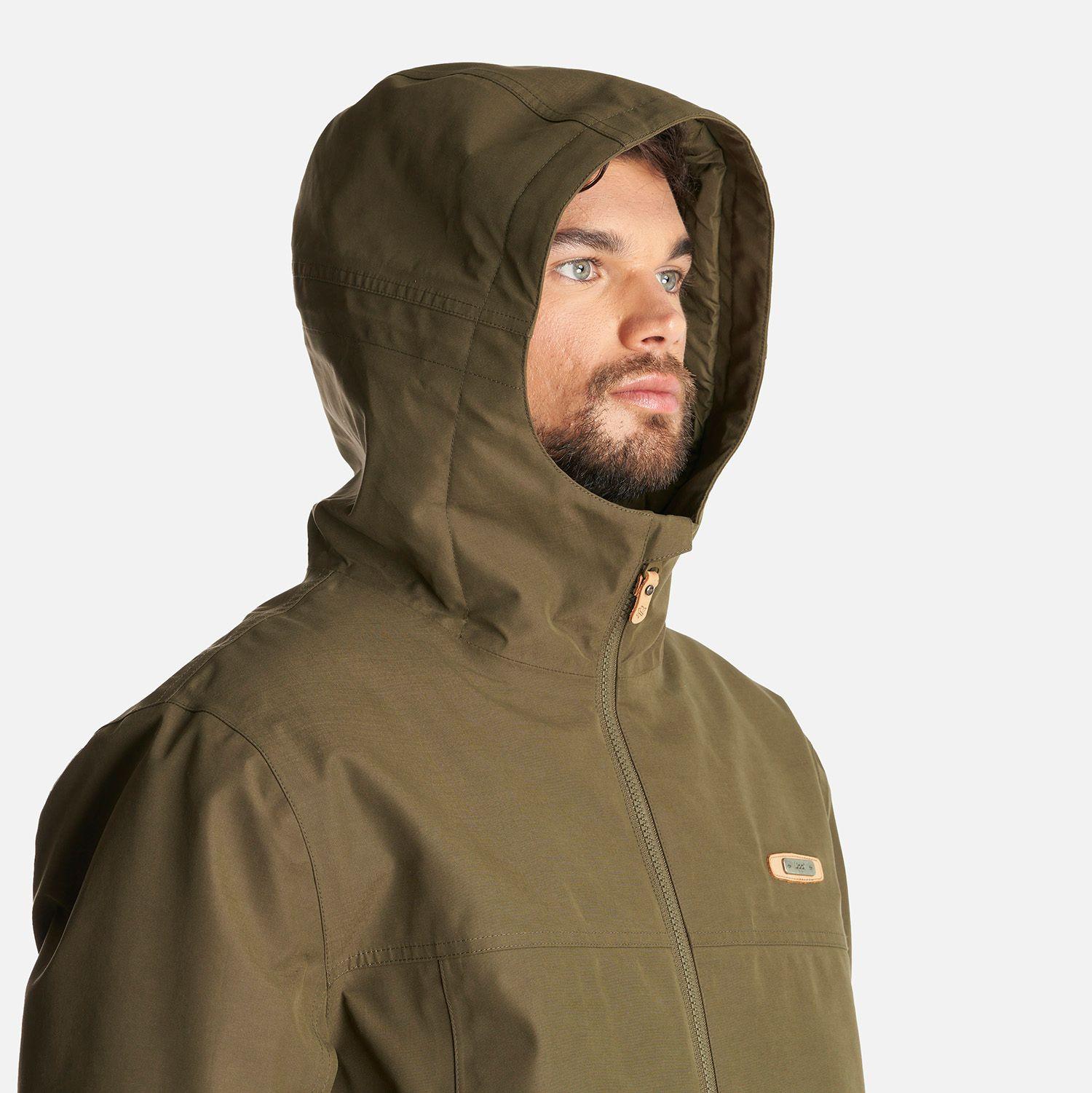 Chaqueta Hombre Citizen Warm B-Dry Hoody Jacket Verde Militar Lippi-5