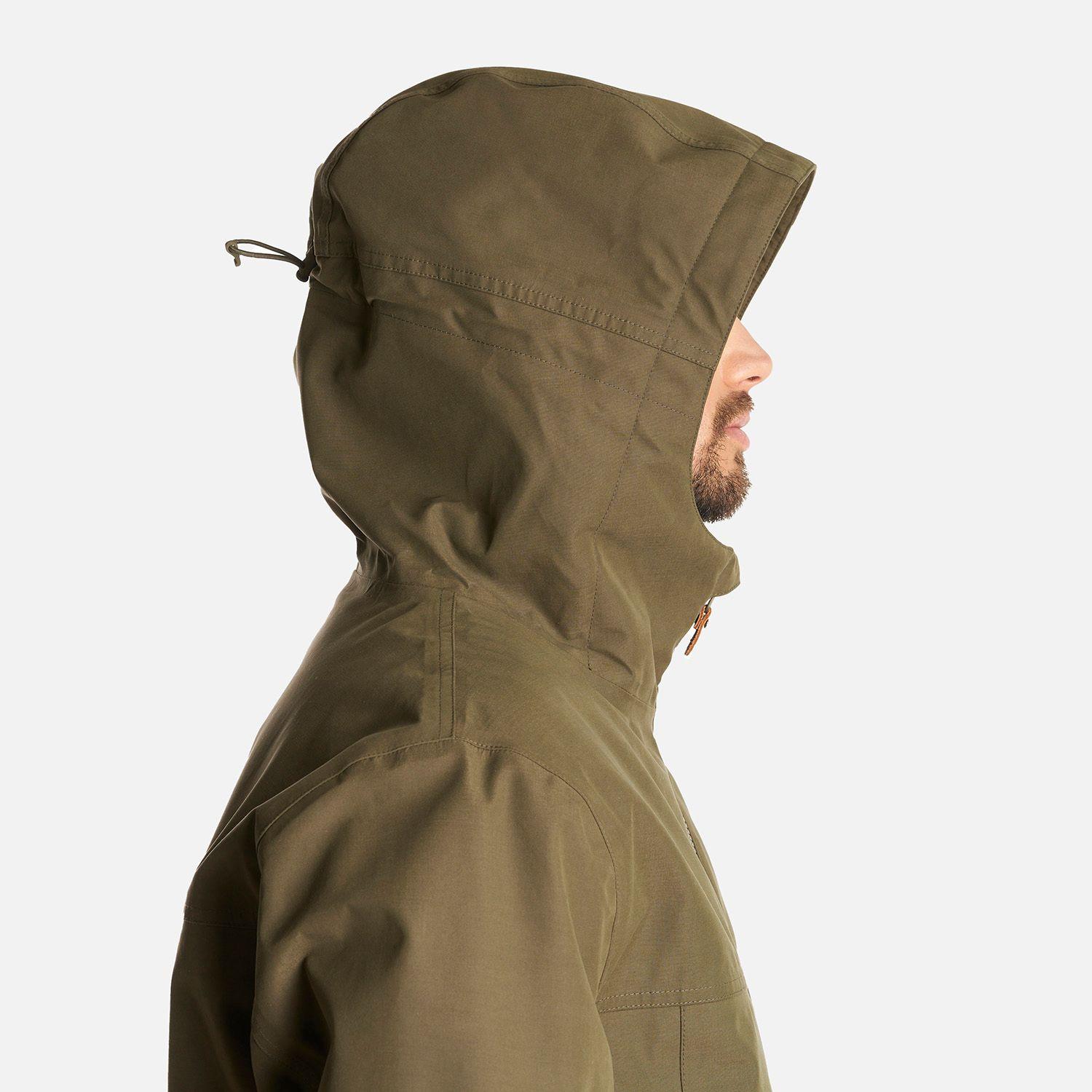Chaqueta Hombre Citizen Warm B-Dry Hoody Jacket Verde Militar Lippi-8