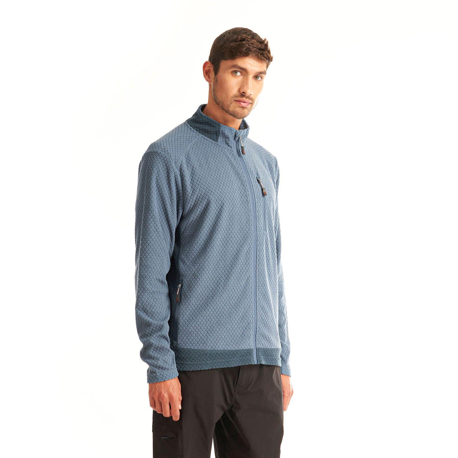 Poleron Hombre Secoya Azul Geography-2