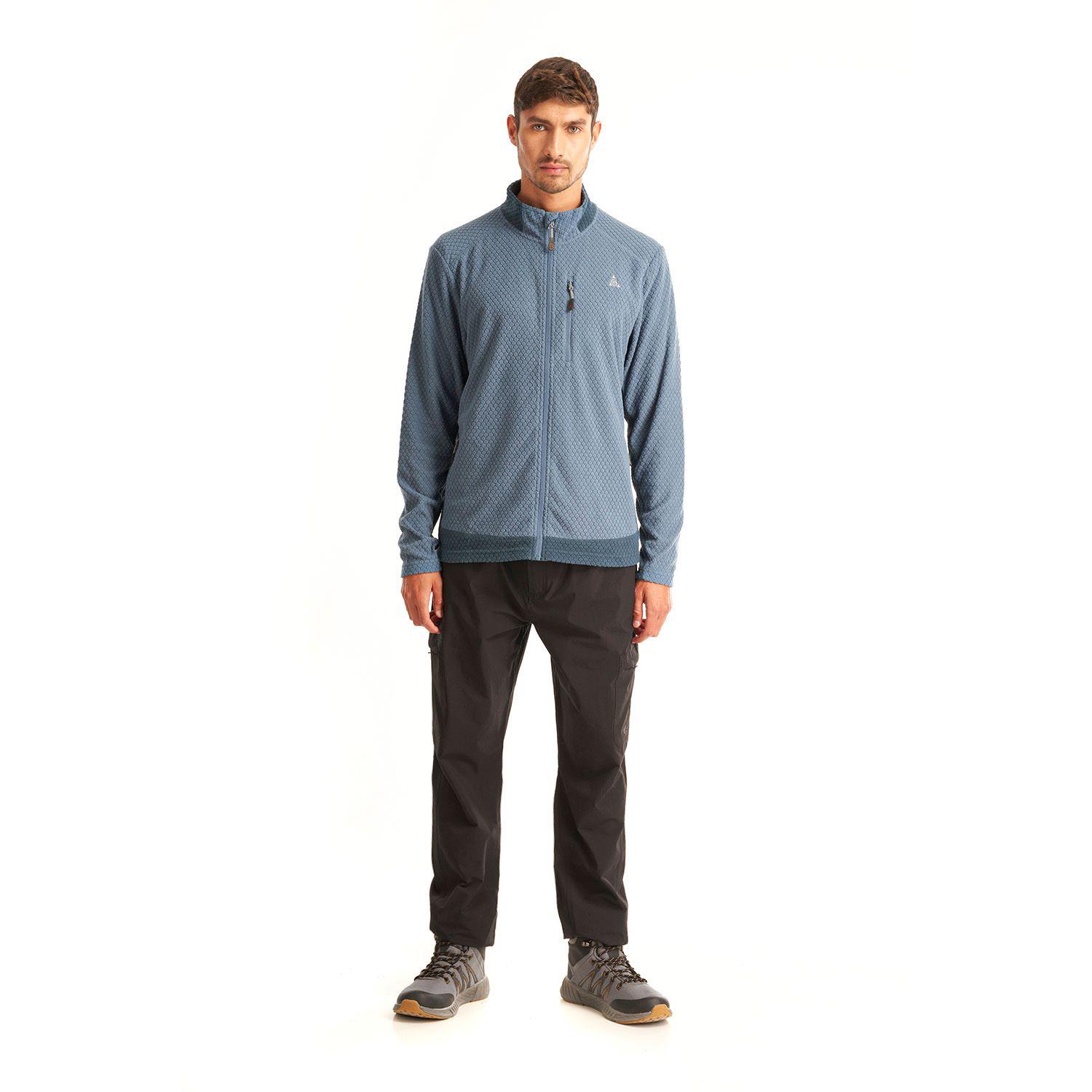 Poleron Hombre Secoya Azul Geography-5