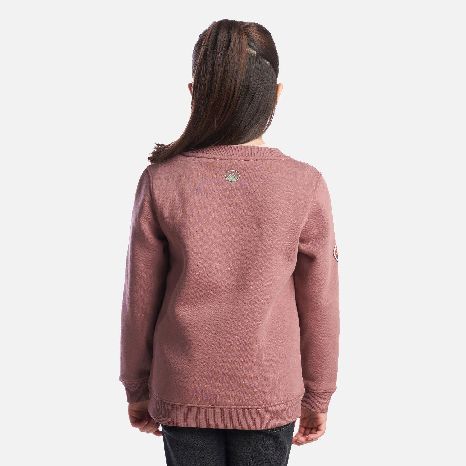 Poleron Niña Insigne Sweatshirt Palo Rosa Lippi-3