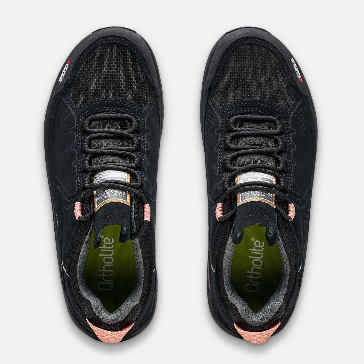 Zapato Mujer Pampa Low Negro Haka Honu-5