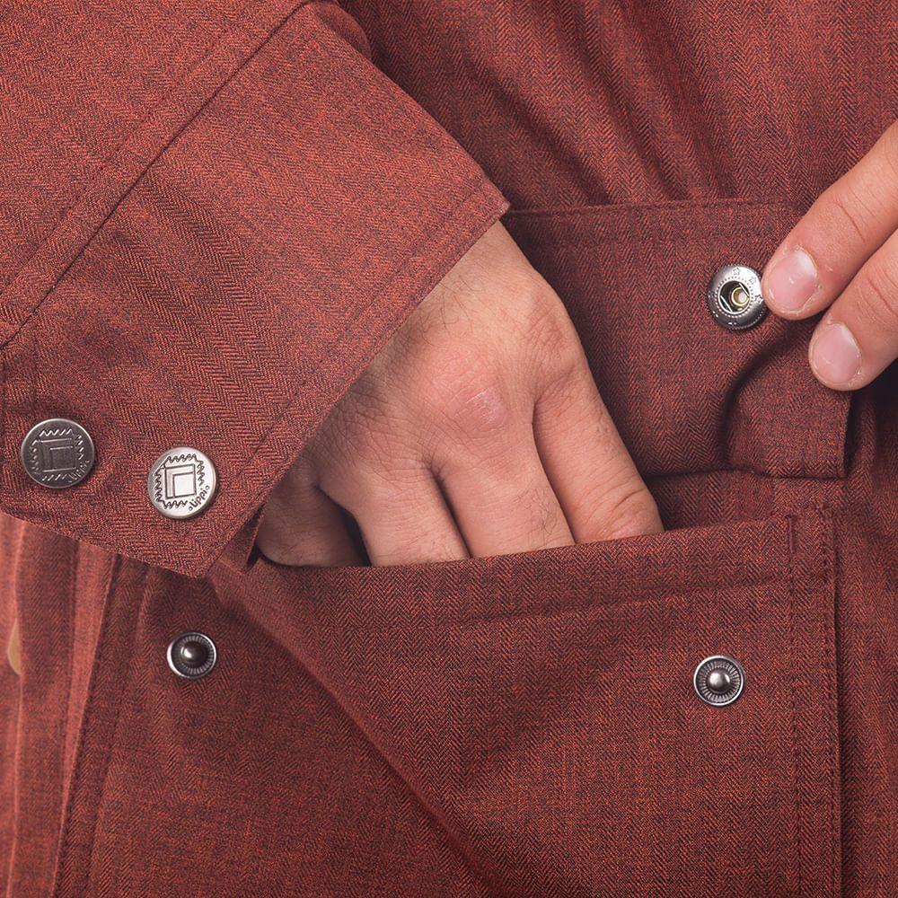 Chaqueta Hombre Roble B-Dry Jacket Terracota Lippi-4