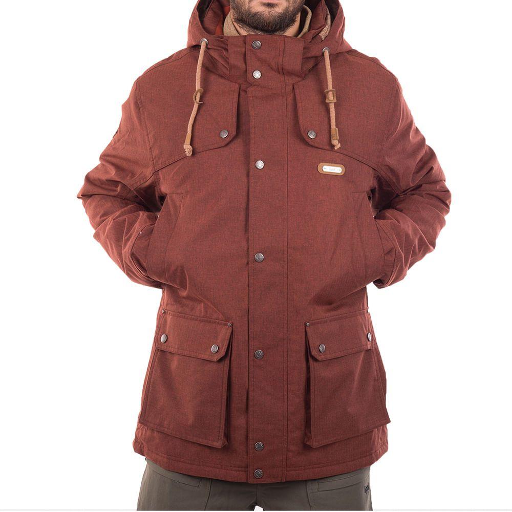 Chaqueta Hombre Roble B-Dry Jacket Terracota Lippi-6