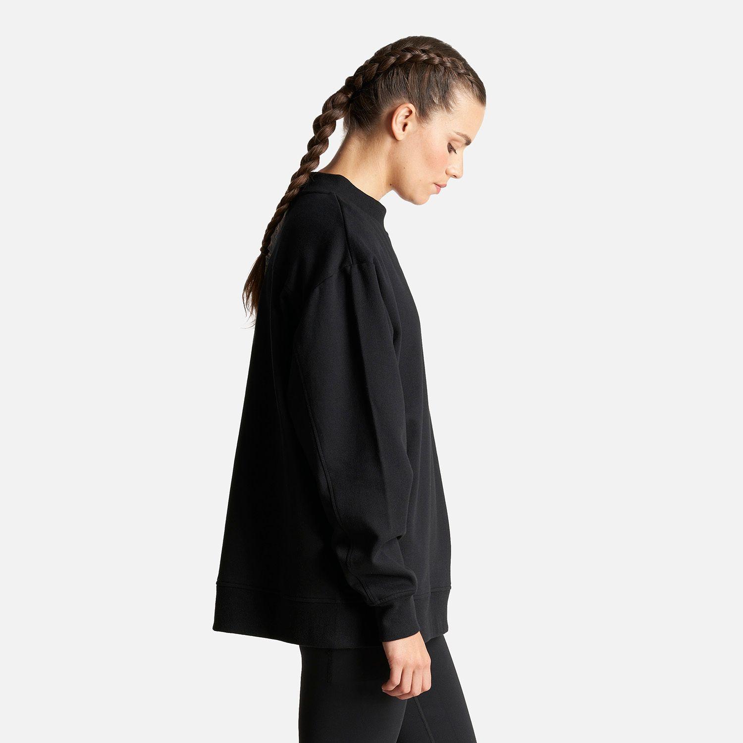 Poleron Mujer Ulmo Crewneck Sweatshirt Negro Lippi-3