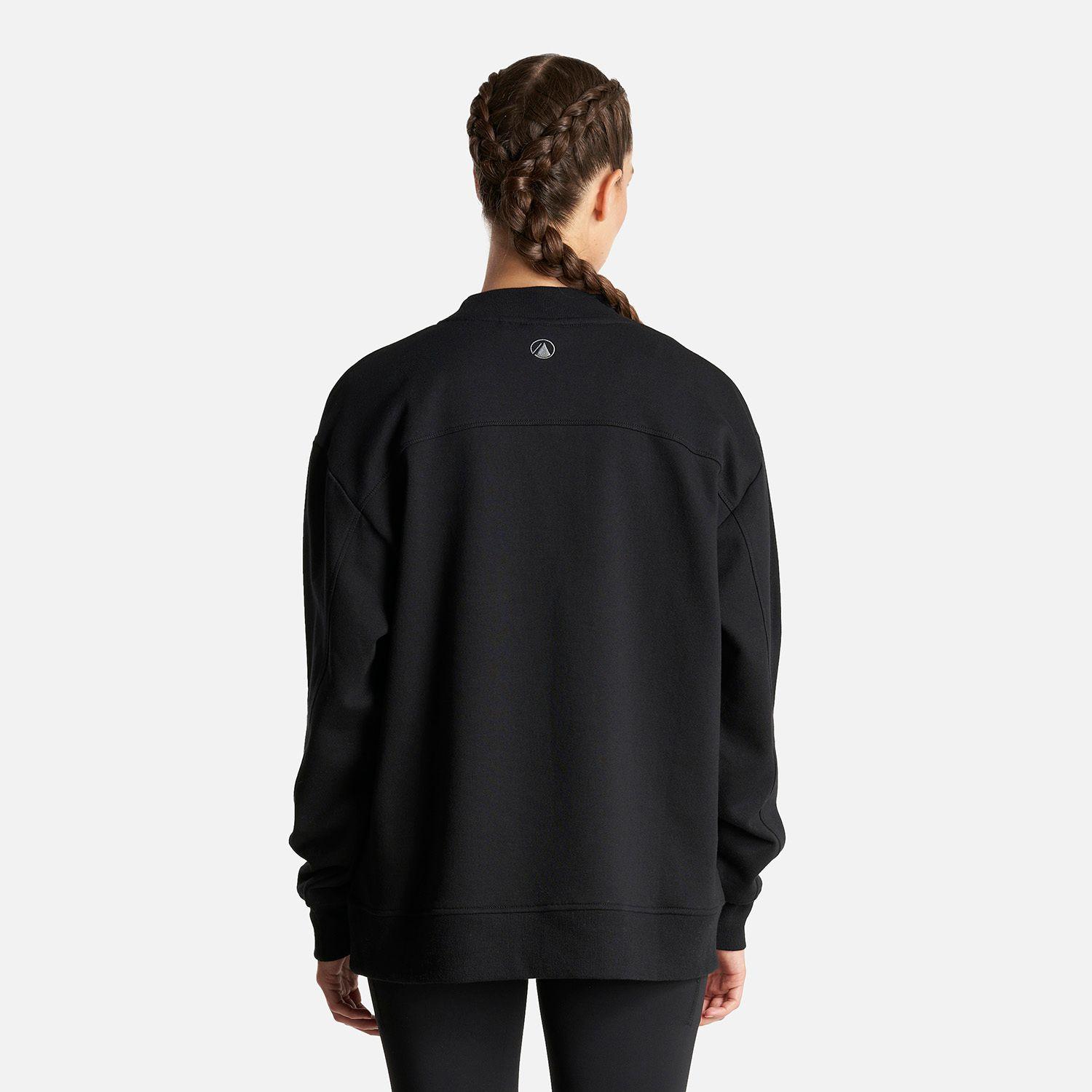 Poleron Mujer Ulmo Crewneck Sweatshirt Negro Lippi-4