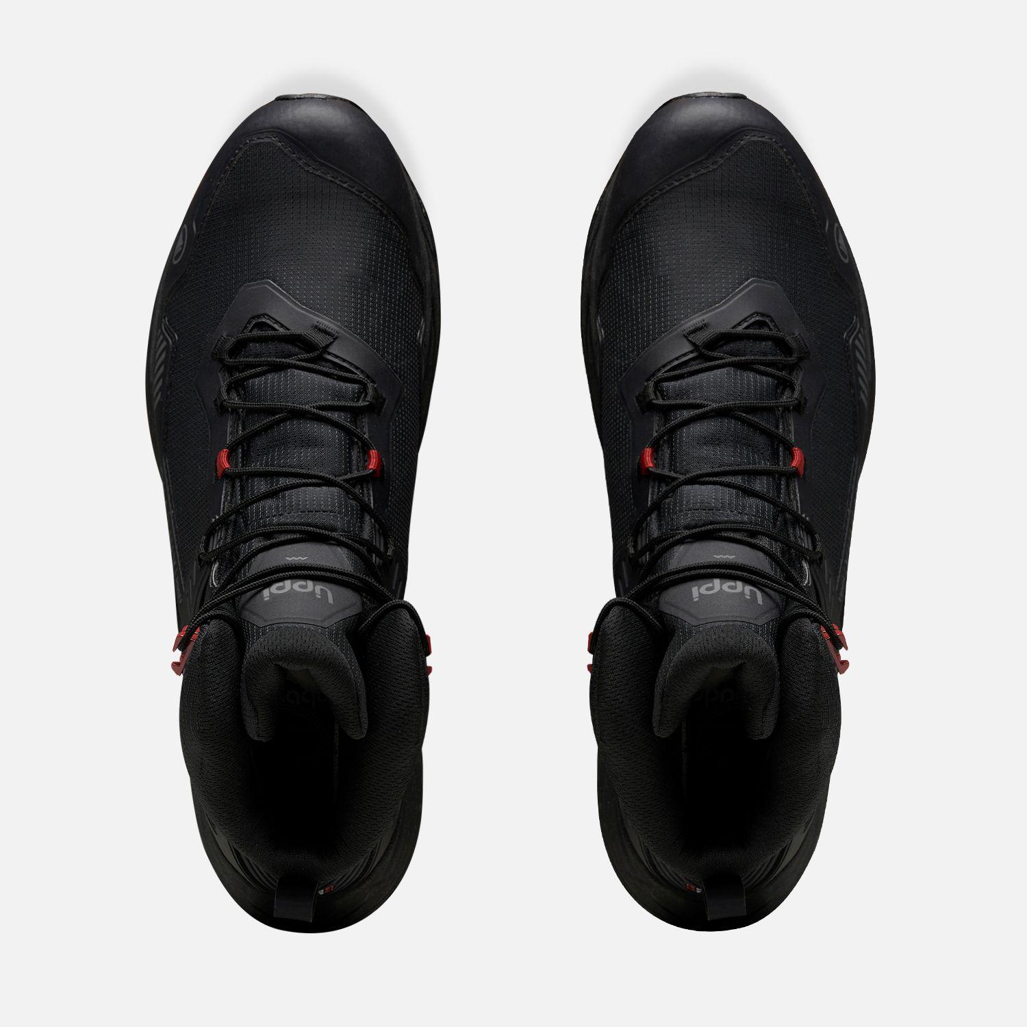 Zapatilla Hombre Atlas Mid Negro Rojo Lippi I24-5