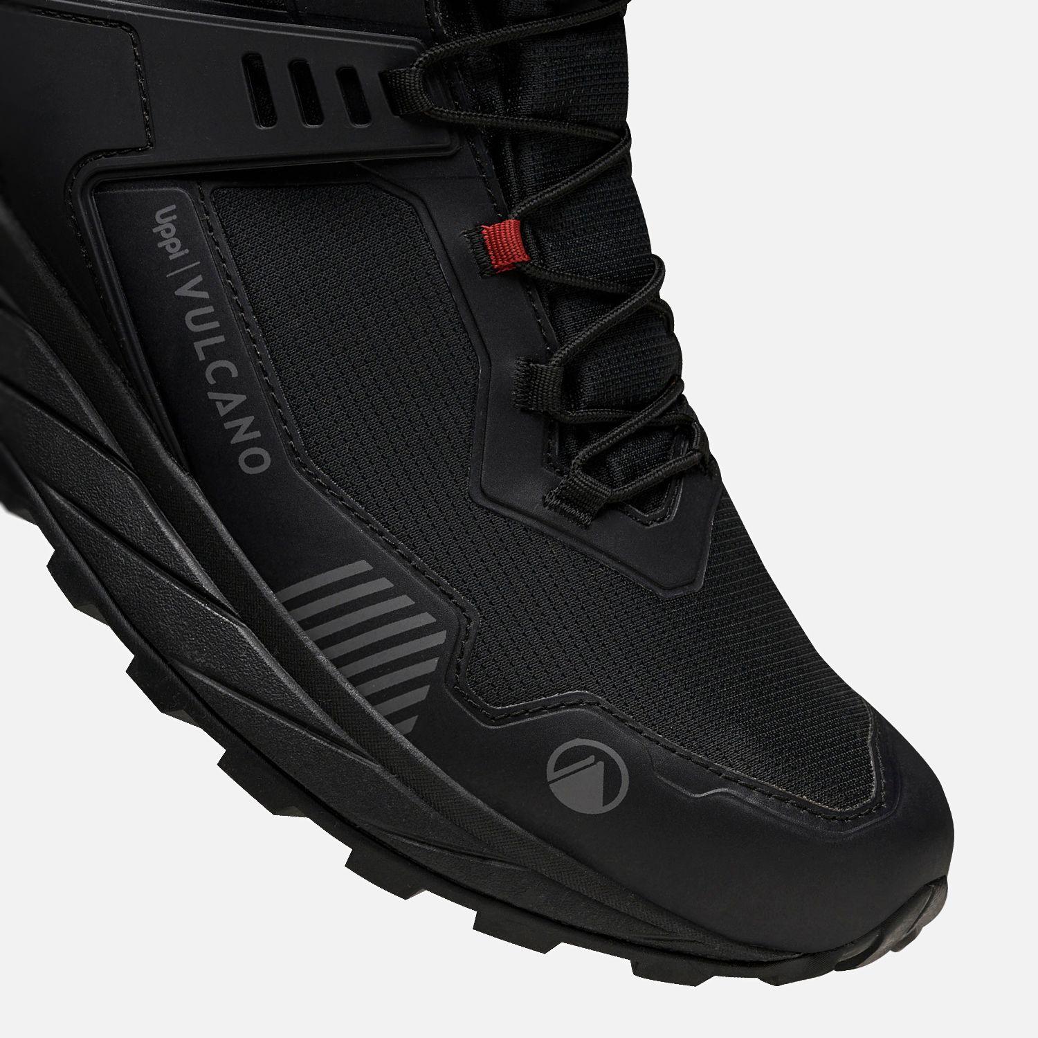 Zapatilla Hombre Atlas Mid Negro Rojo Lippi I24-6