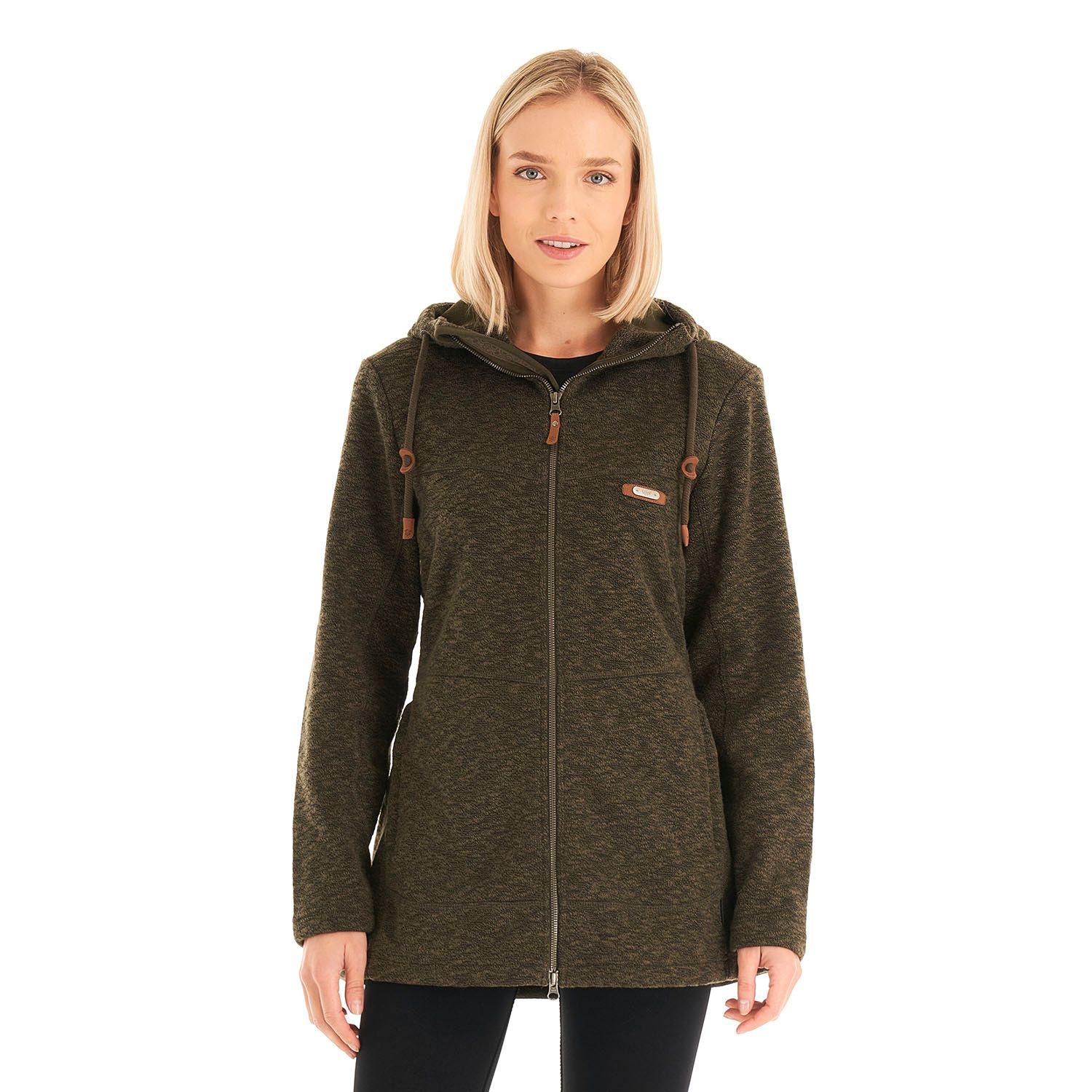 Chaqueta Mujer Velvet Blend-Pro Jacket Melange Verde Lippi-1