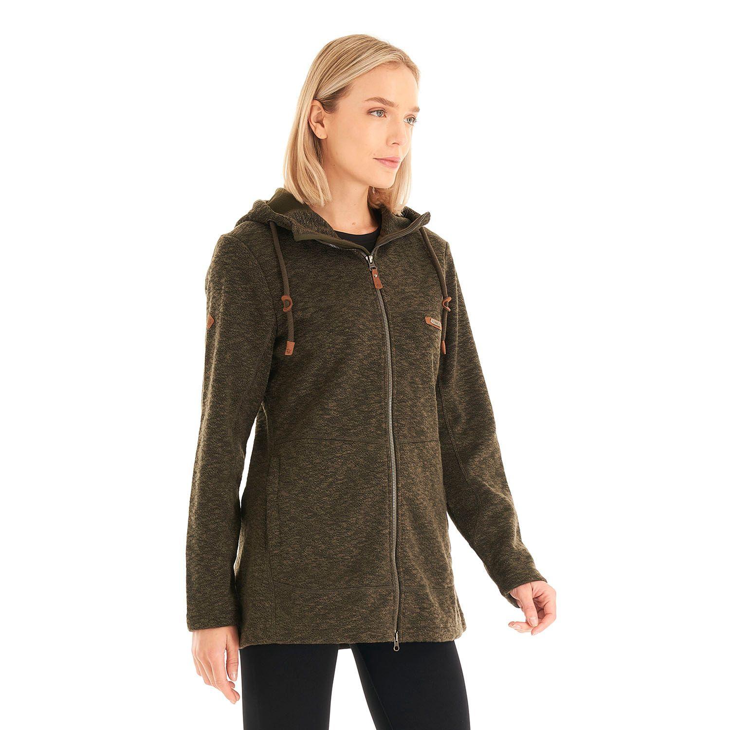 Chaqueta Mujer Velvet Blend-Pro Jacket Melange Verde Lippi-2