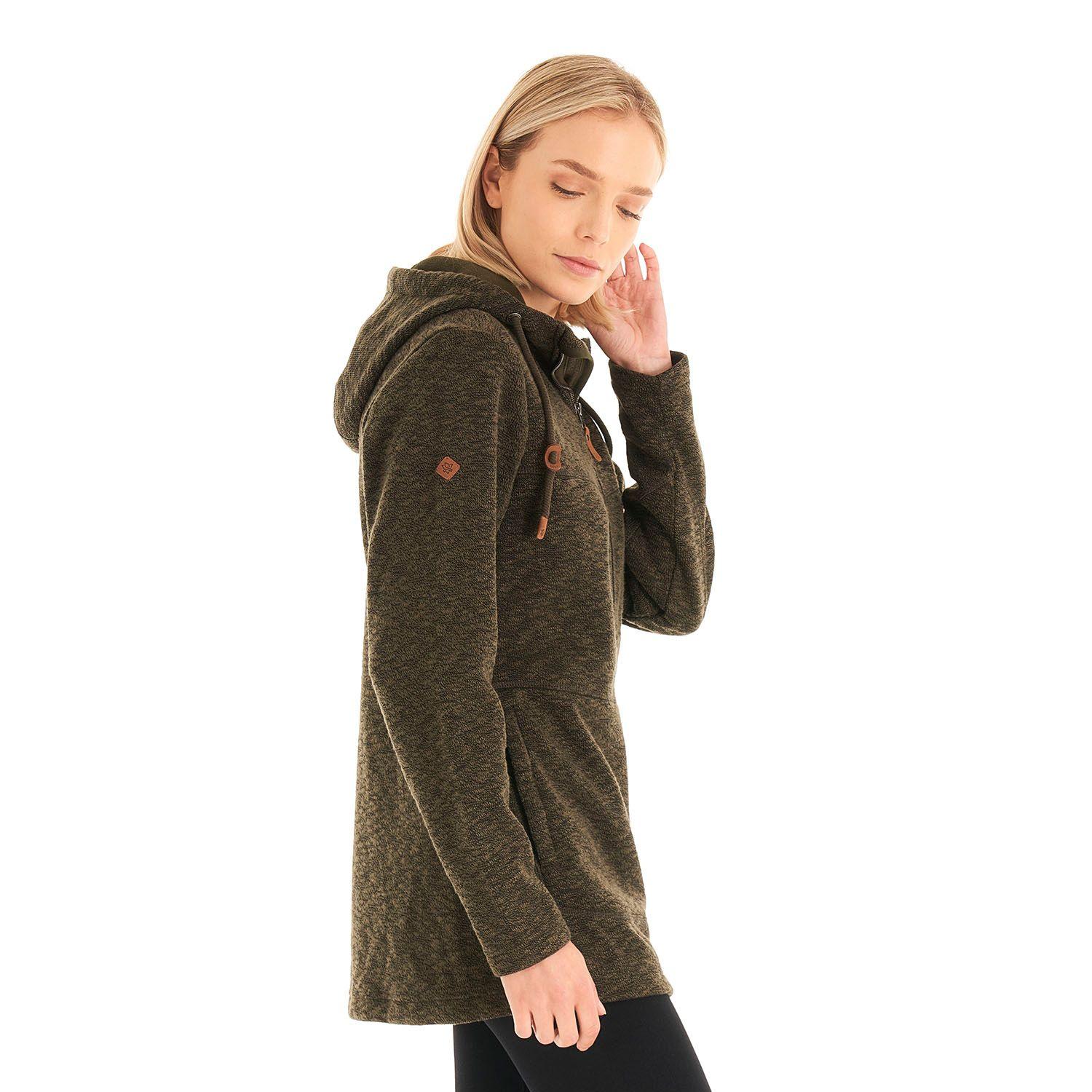 Chaqueta Mujer Velvet Blend-Pro Jacket Melange Verde Lippi-3