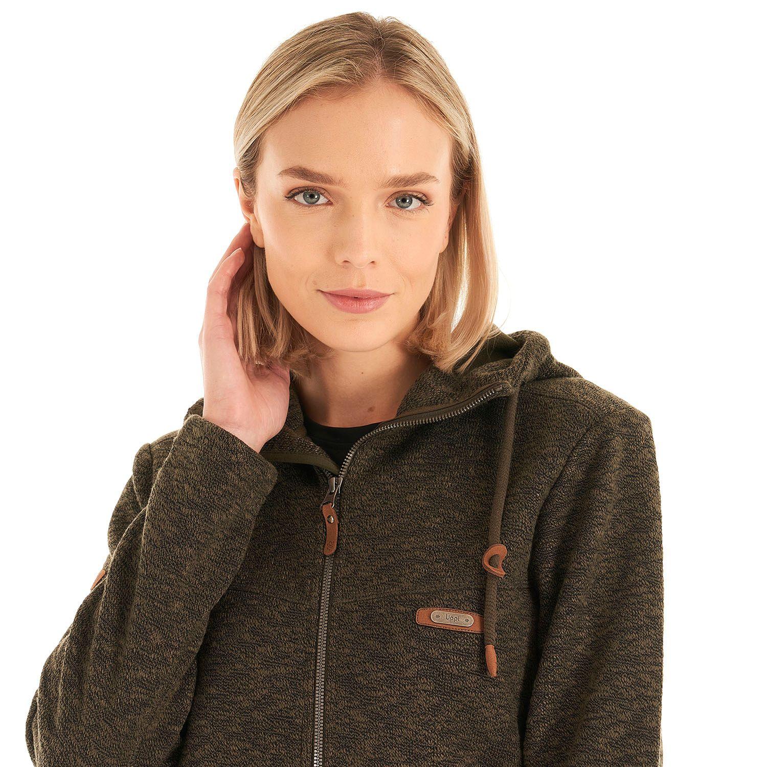 Chaqueta Mujer Velvet Blend-Pro Jacket Melange Verde Lippi-7