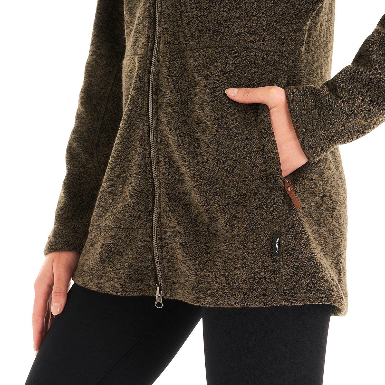 Chaqueta Mujer Velvet Blend-Pro Jacket Melange Verde Lippi-8