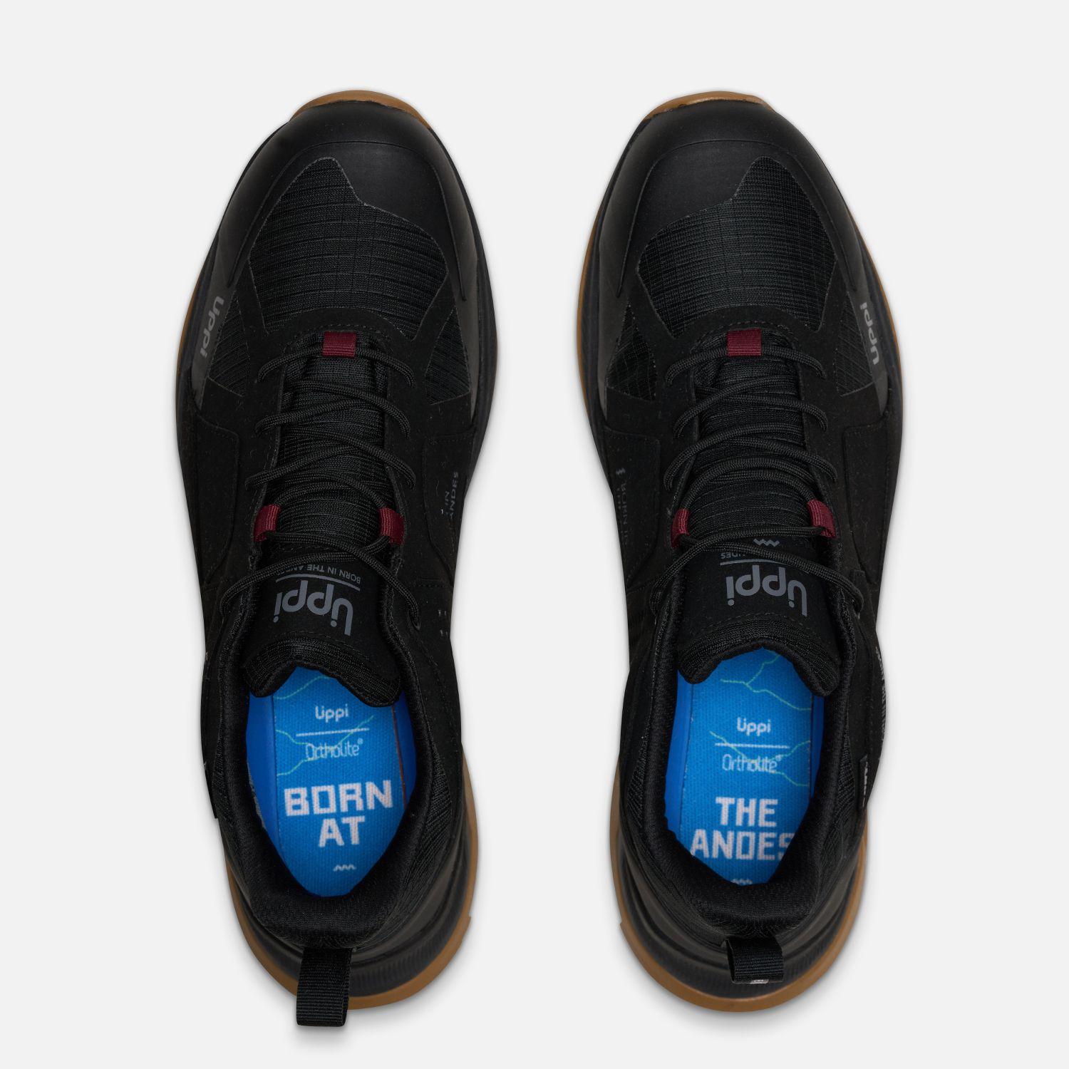 Zapatilla Hombre Vulcano Onyx B-dry Negro Lippi I26-5