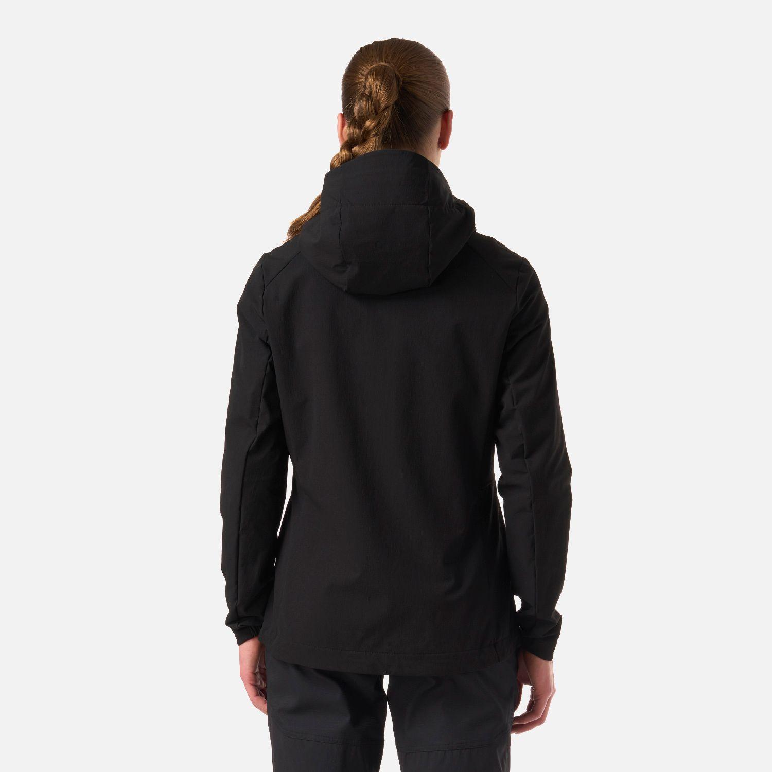 Chaqueta Mujer Wind-Trek Softshell Jacket Negro Lippi V26-2