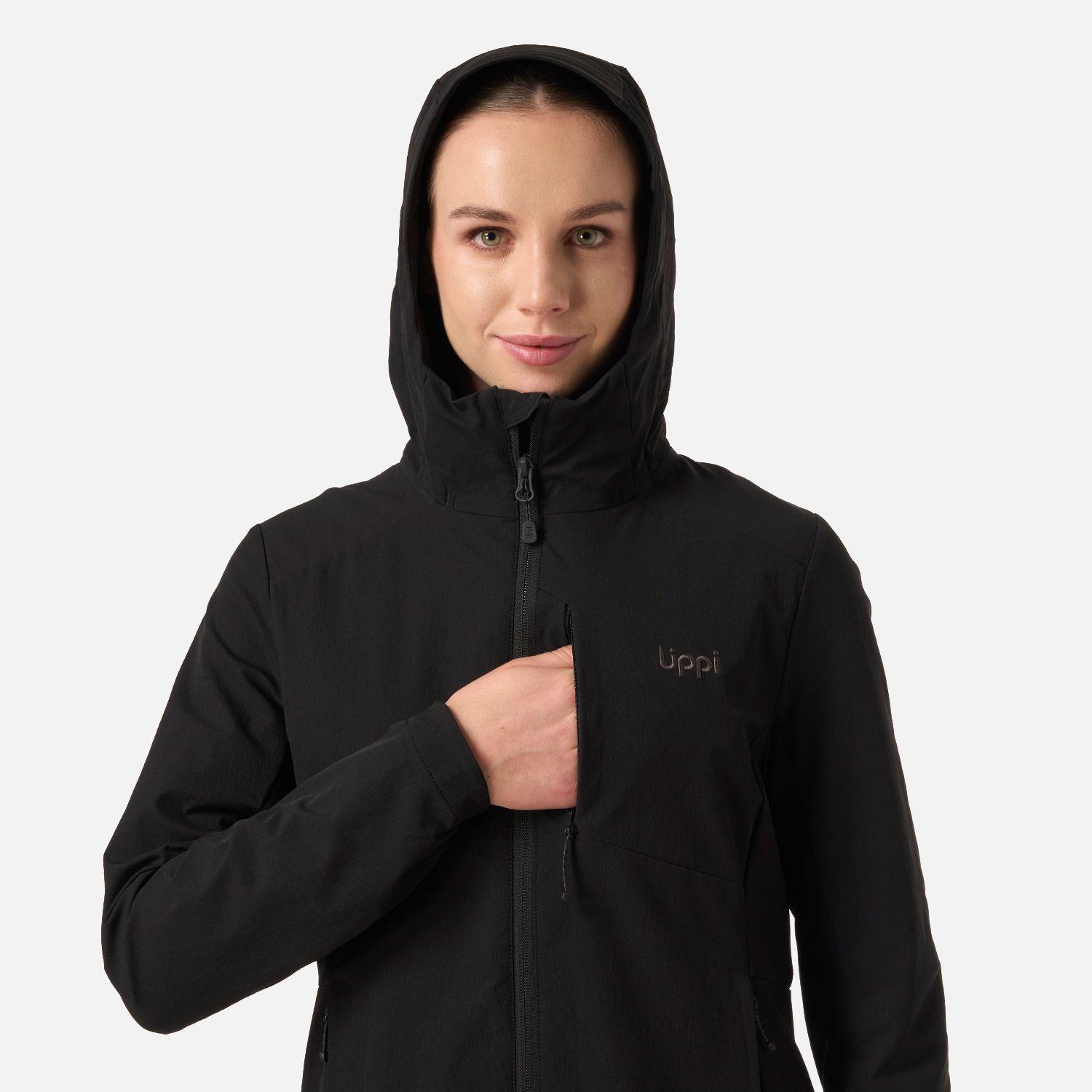 Chaqueta Mujer Wind-Trek Softshell Jacket Negro Lippi V26-3