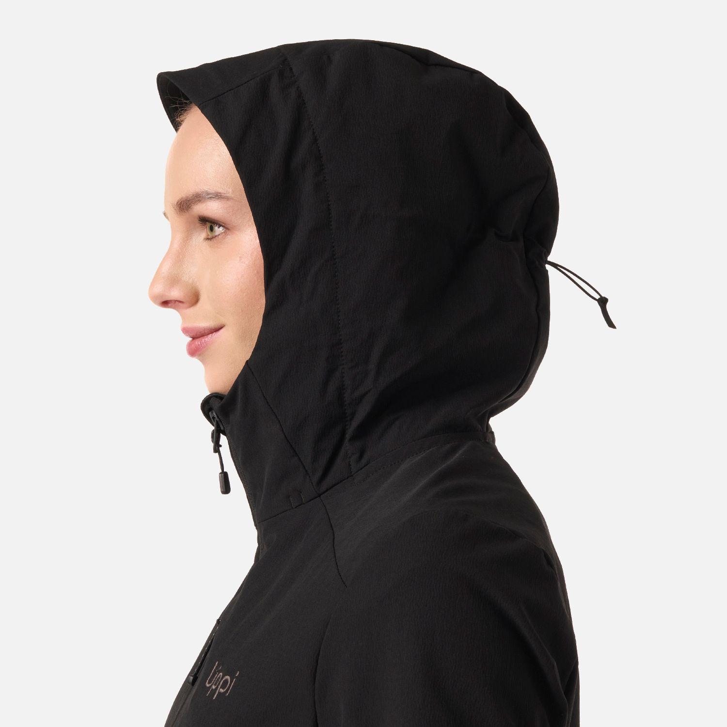 Chaqueta Mujer Wind-Trek Softshell Jacket Negro Lippi V26-4