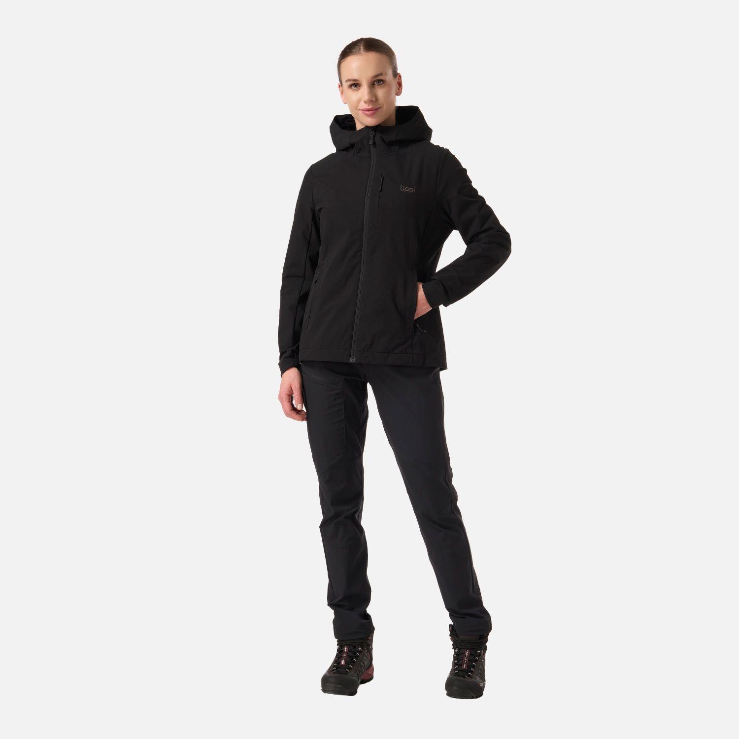 Chaqueta Mujer Wind-Trek Softshell Jacket Negro Lippi V26-8