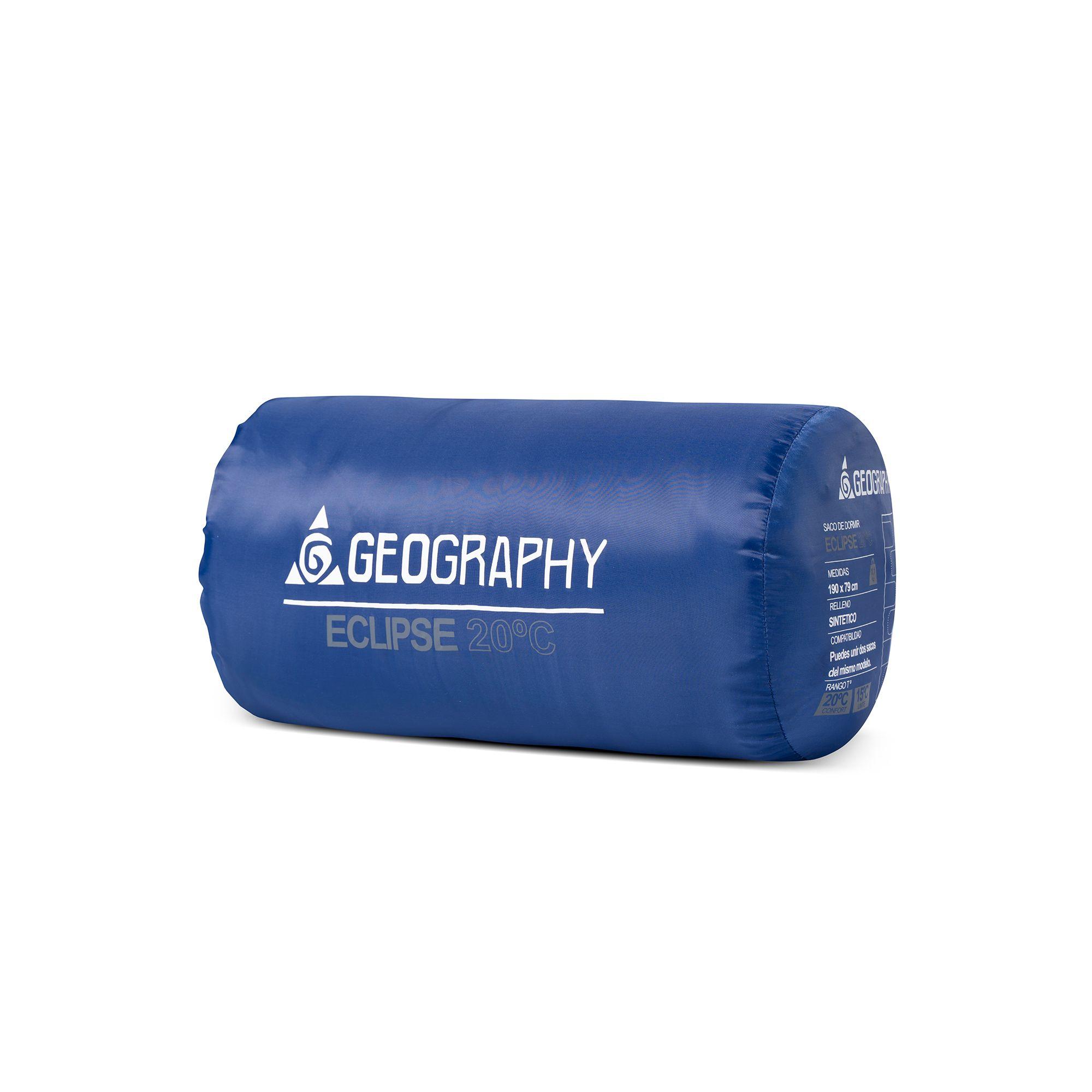 Saco De Dormir Unisex Eclipse 20 C Azul Real 021 Geography-2