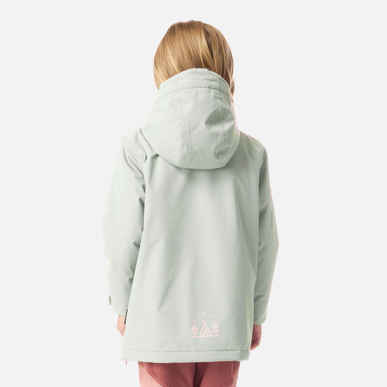 Chaqueta Niña Cold Place B-Dry Hoody Jacket Verde Agua Lippi I26-2