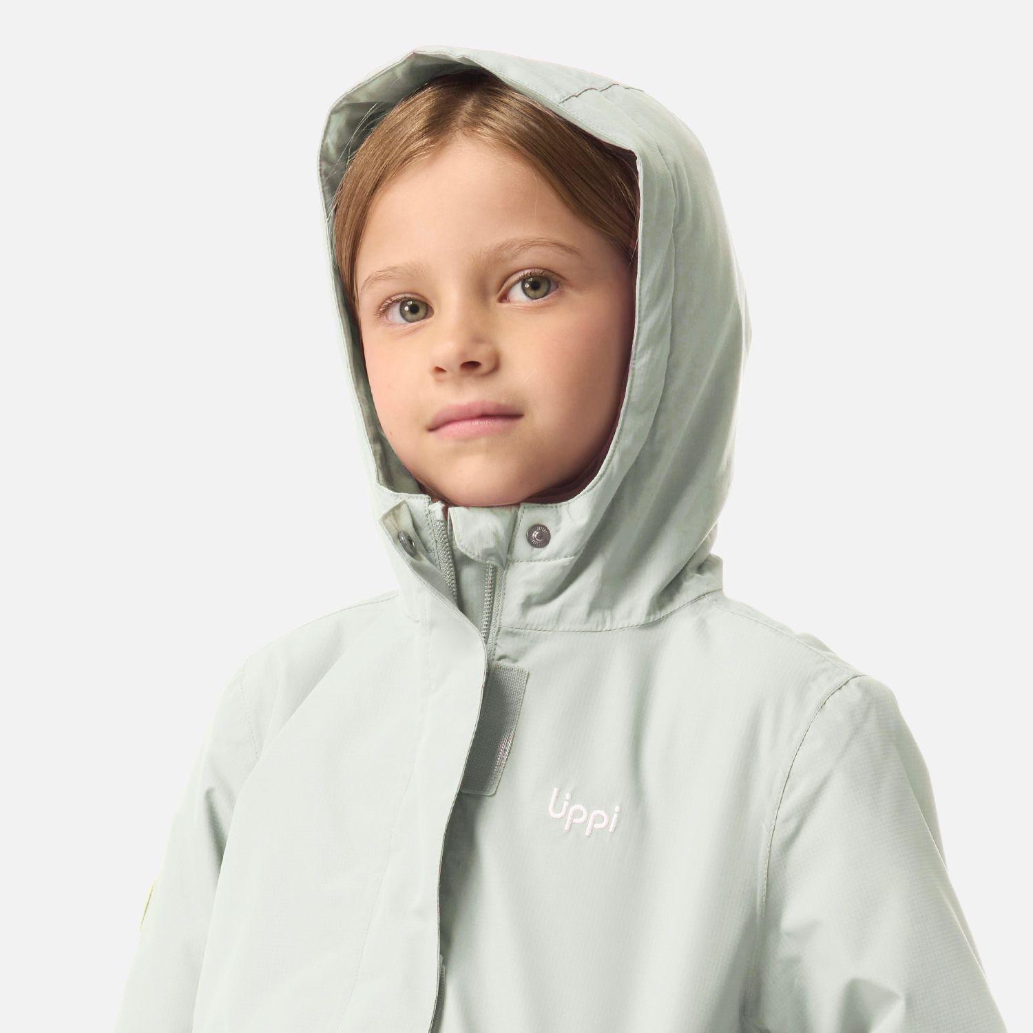 Chaqueta Niña Cold Place B-Dry Hoody Jacket Verde Agua Lippi I26-3