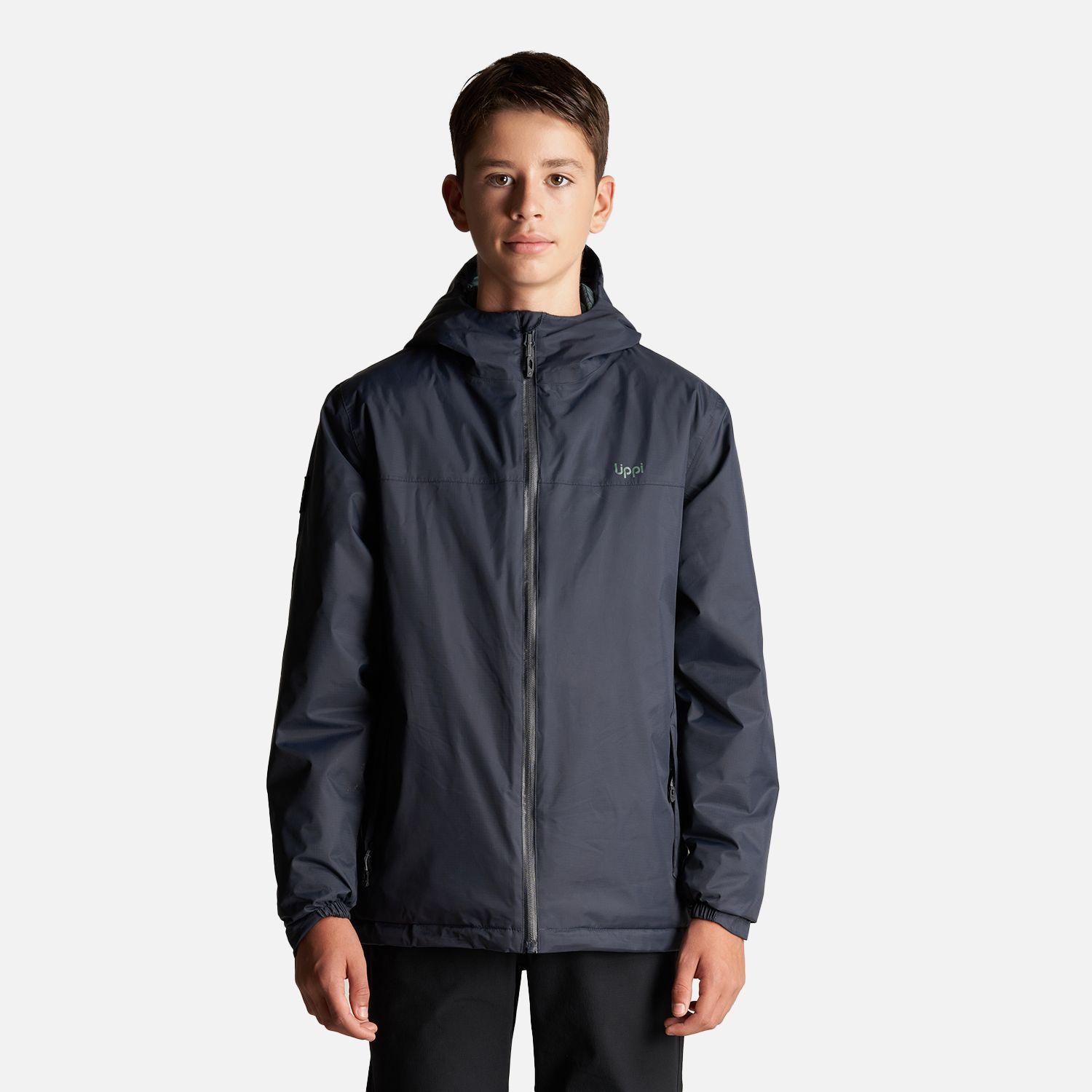 Chaqueta Teen Boy Cold Place B-Dry Hoody Jacket Azul Marino Lippi I23-1