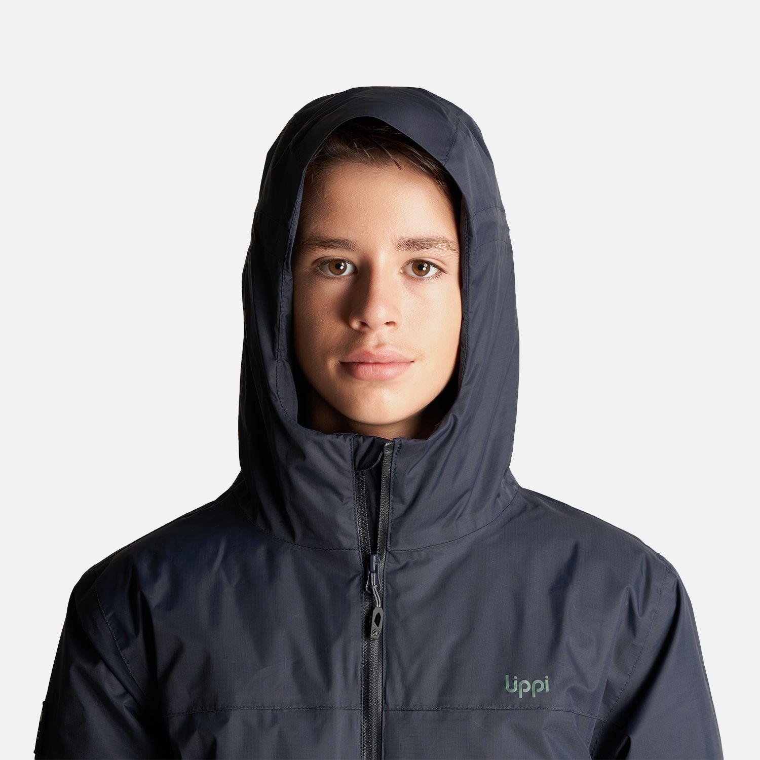 Chaqueta Teen Boy Cold Place B-Dry Hoody Jacket Azul Marino Lippi I23-4