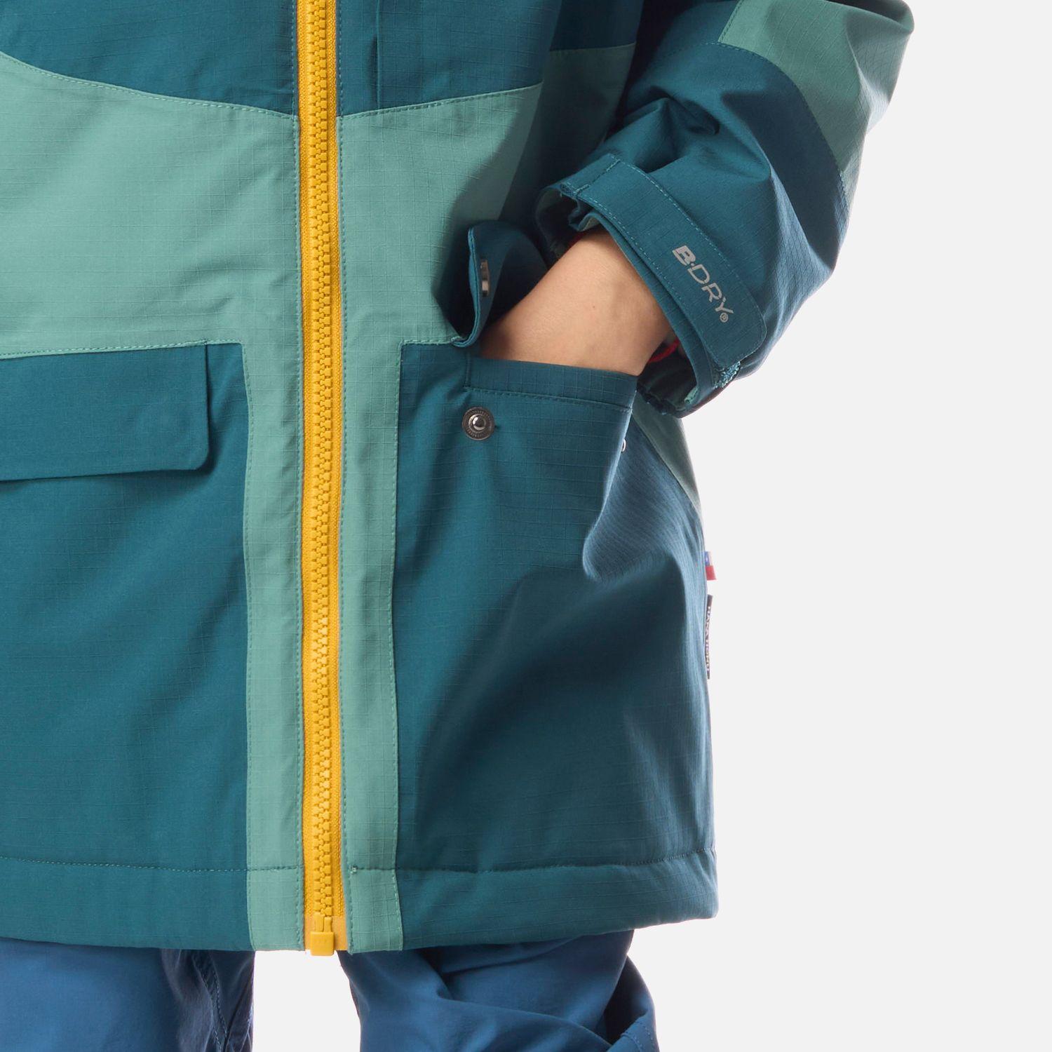 Chaqueta Niño Mini Diluvio Turquesa Haka Honu I26-4