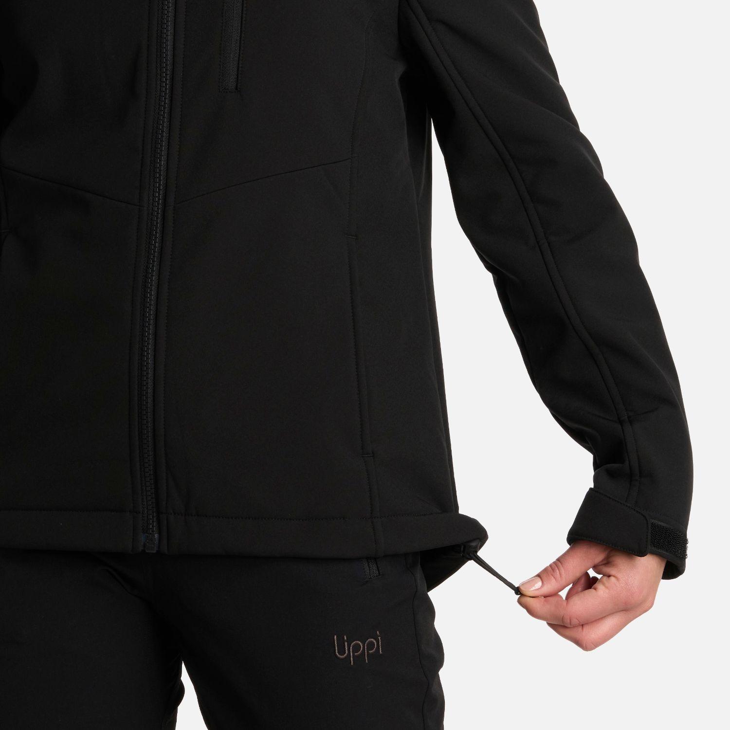 Chaqueta Mujer Macaya Softshell Hoody Negro Lippi I25-5