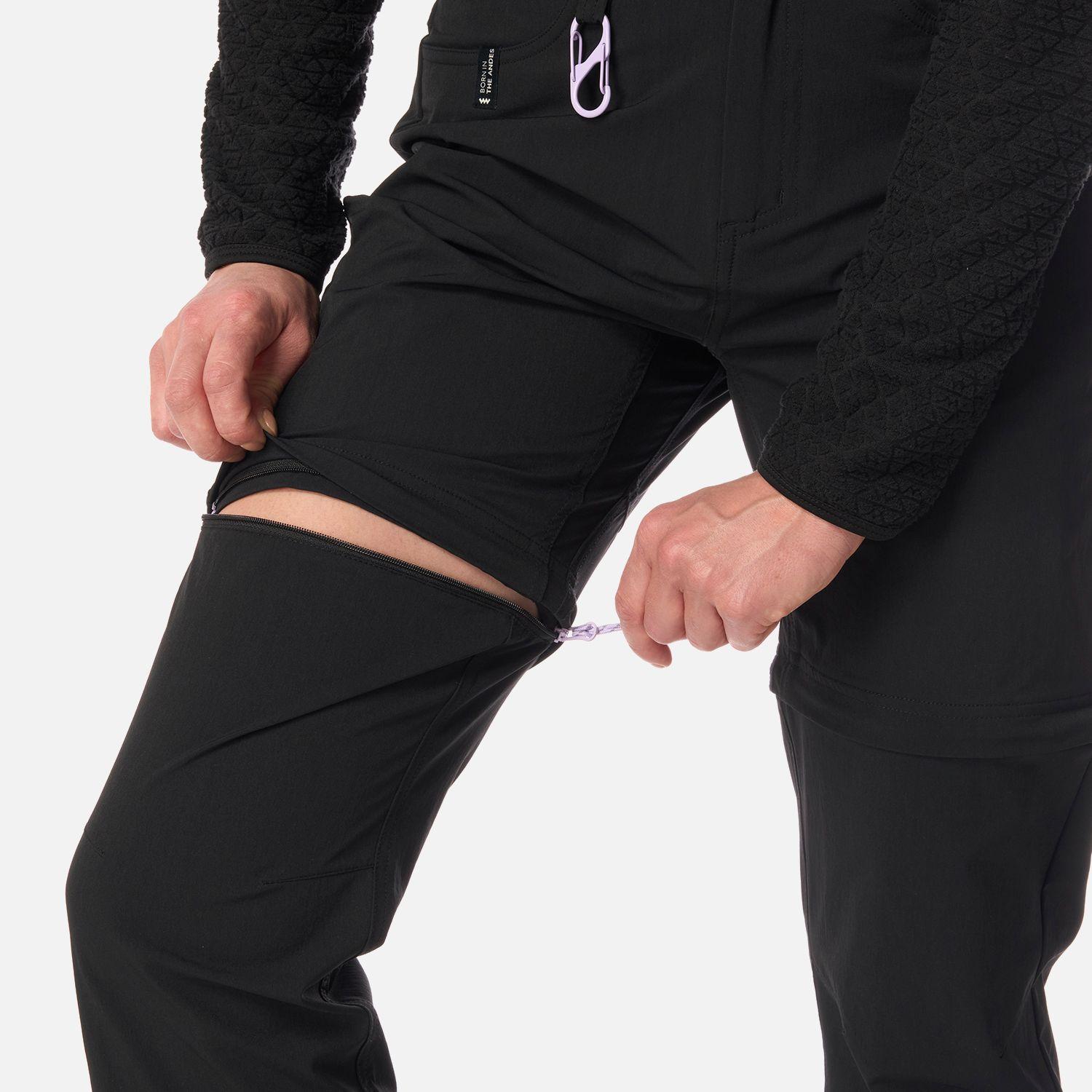 Pantalón Mujer Lennox Q-Dry Mix-2 Pants Negro Lippi I26-5