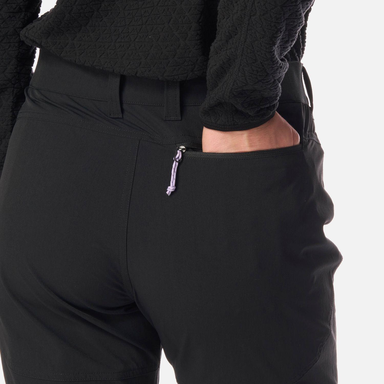 Pantalón Mujer Lennox Q-Dry Mix-2 Pants Negro Lippi I26-7